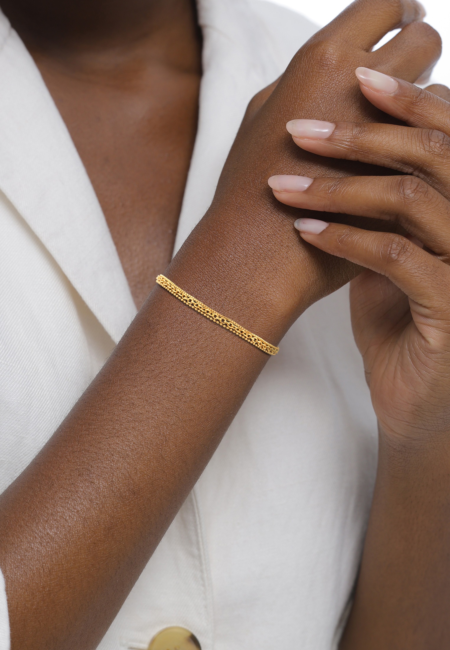 Elli Armkette »Armband Layer Lagenlook 925 Sterling Silber«