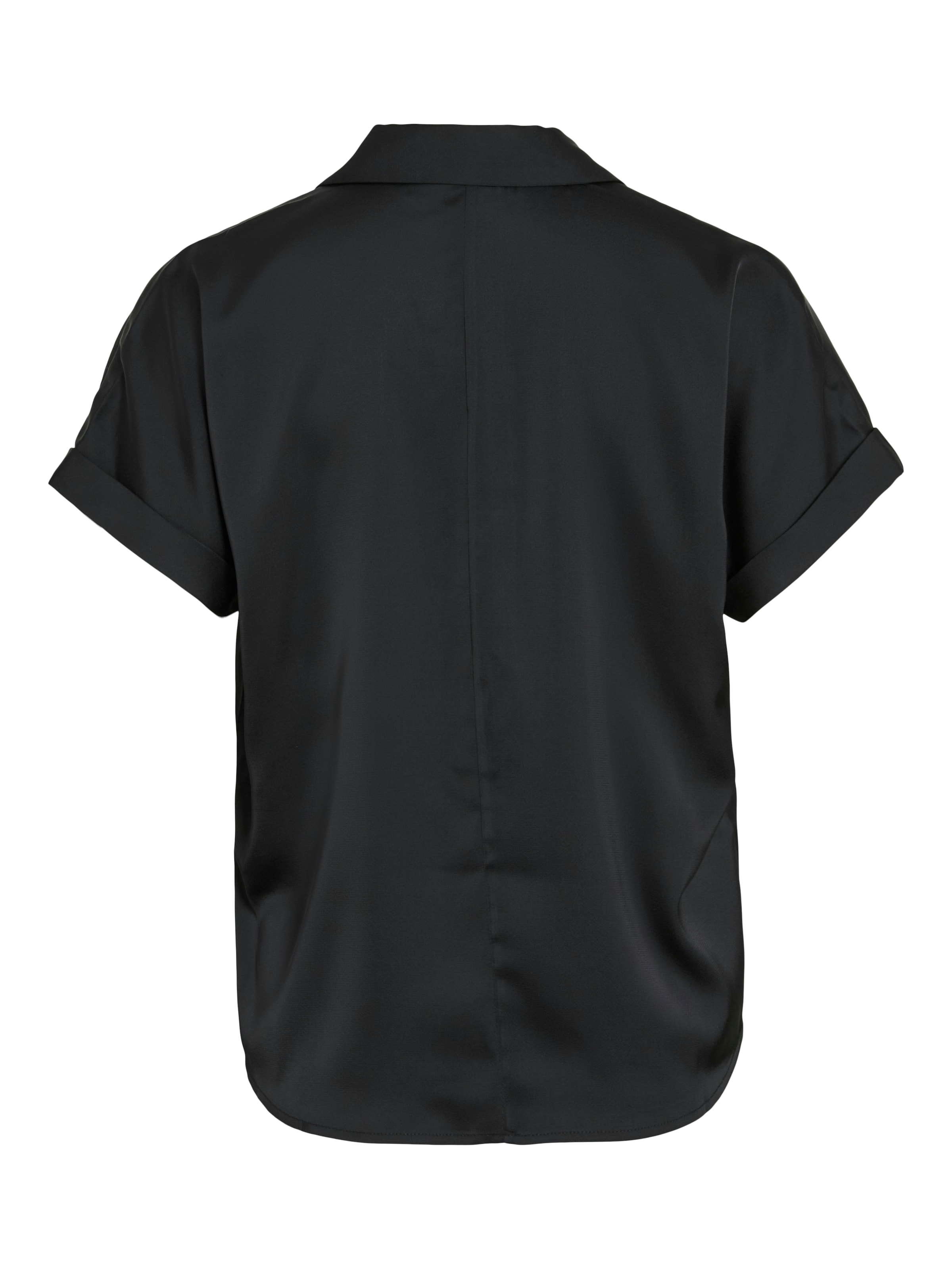 Vila Kurzarmbluse »VIENNA RAVENNA S/S TOP - NOOS« Kunstfaser, regular fit