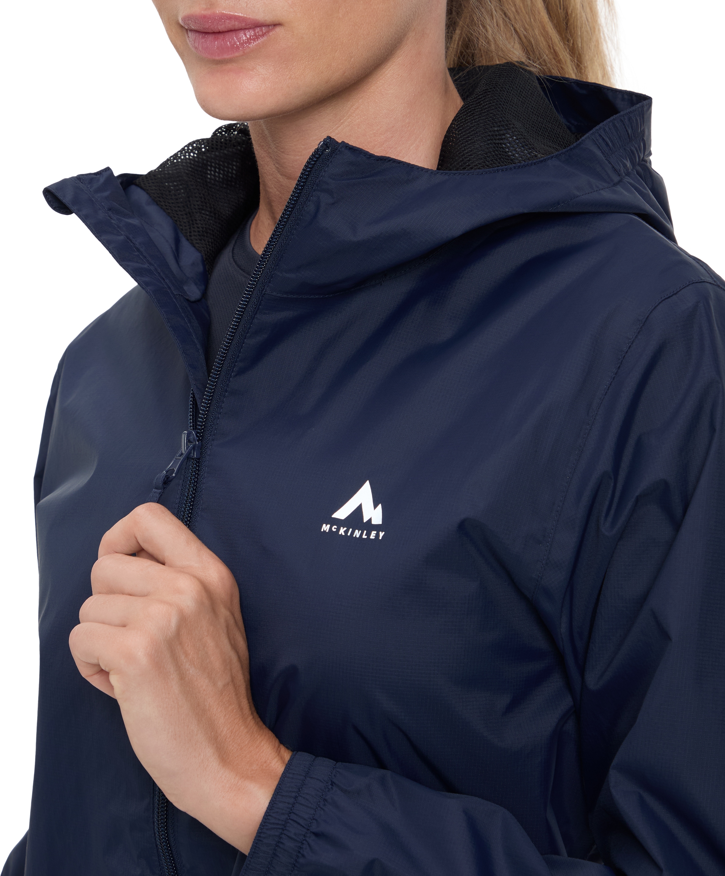 McKINLEY Regenjacke »DA.-REGENJACKE KEREOL IV W« sportlicher Stil, atmungsaktiv, wasserdicht mit verschweißten Nähten
