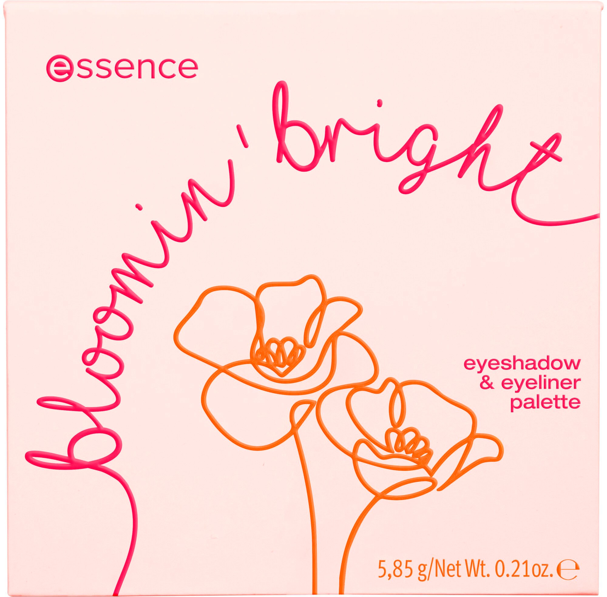 Essence Lidschatten-Palette »bloomin' bright eyeshadow & eyeliner palette«