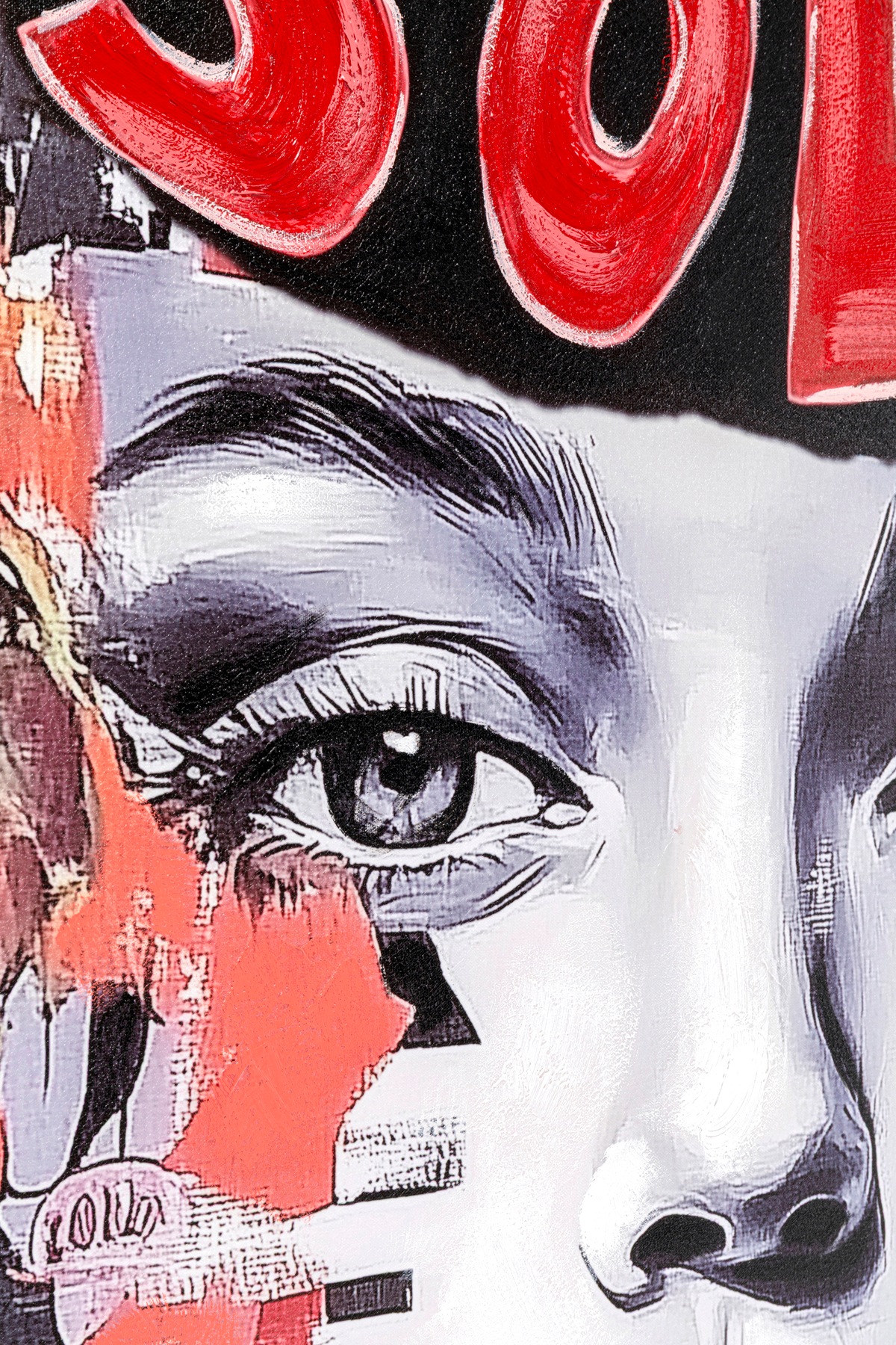 Kare Design Bild mit Rahmen »Gerahmtes Bild Seventies Collage 50x40cm« 1, 