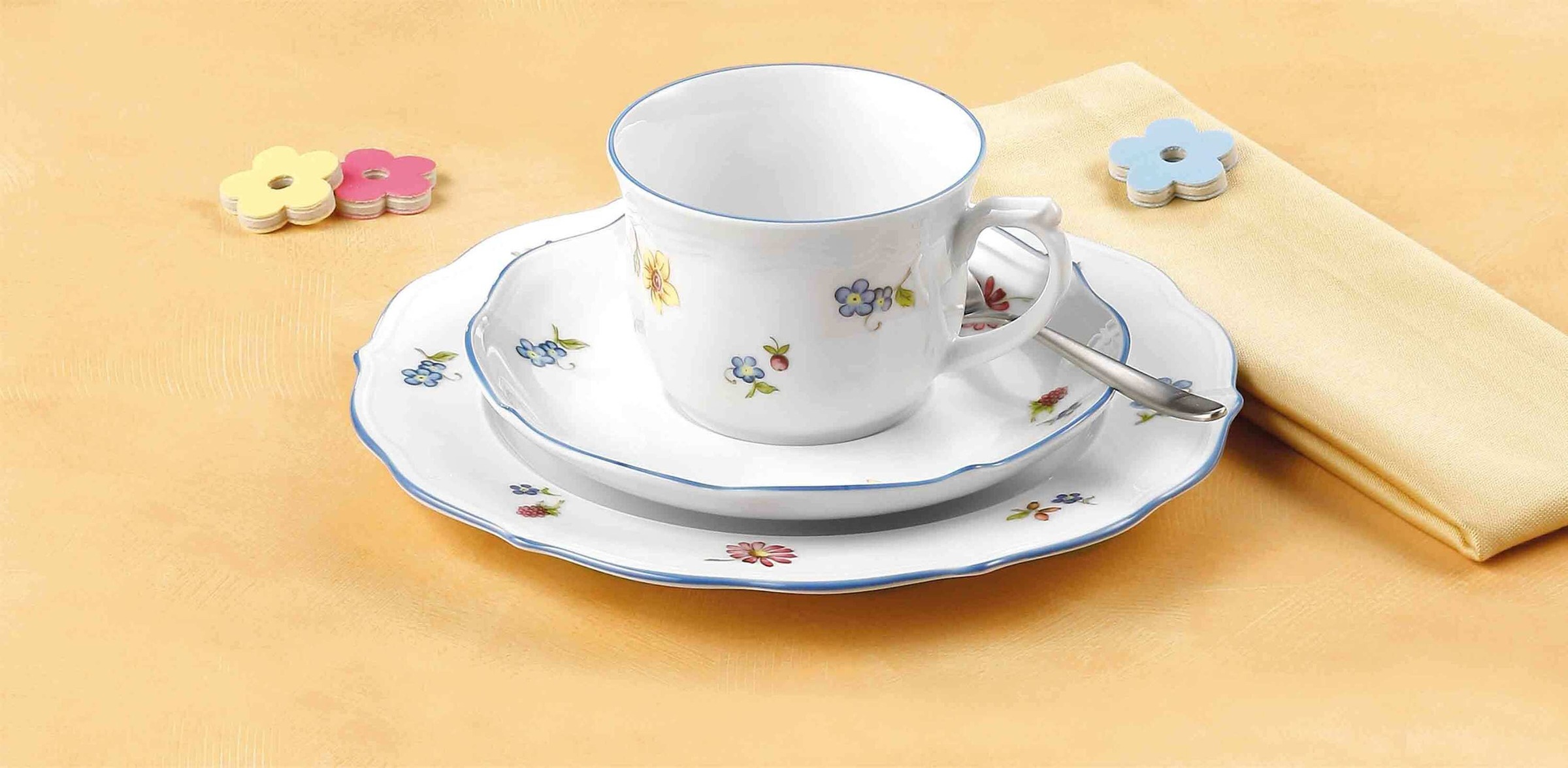 Seltmann Weiden Frühstücksteller »Frühstücksteller Sonate Nostalgie ø 20,1 cm weiß«