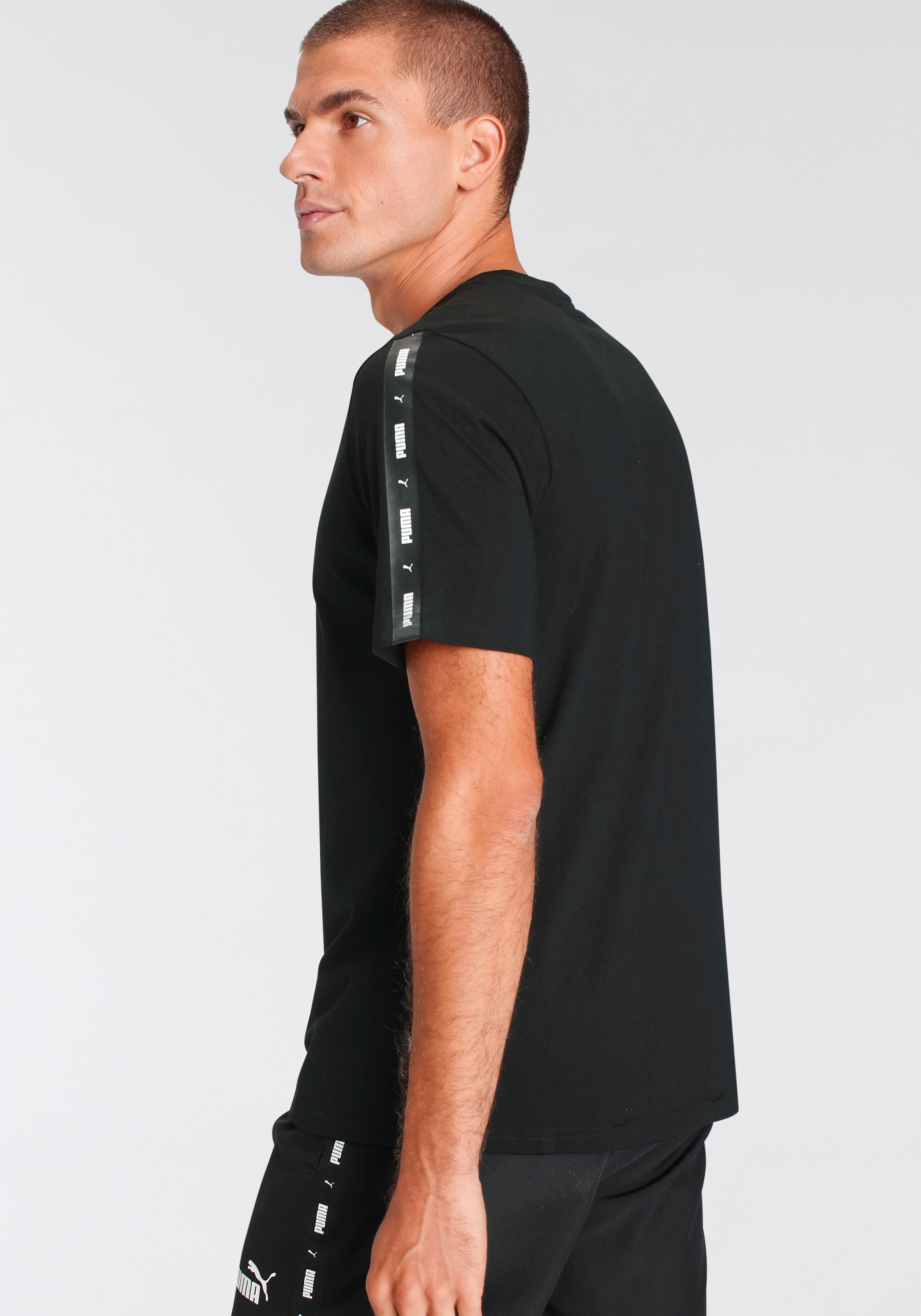 PUMA T-Shirt »ESS+ TAPE TEE«