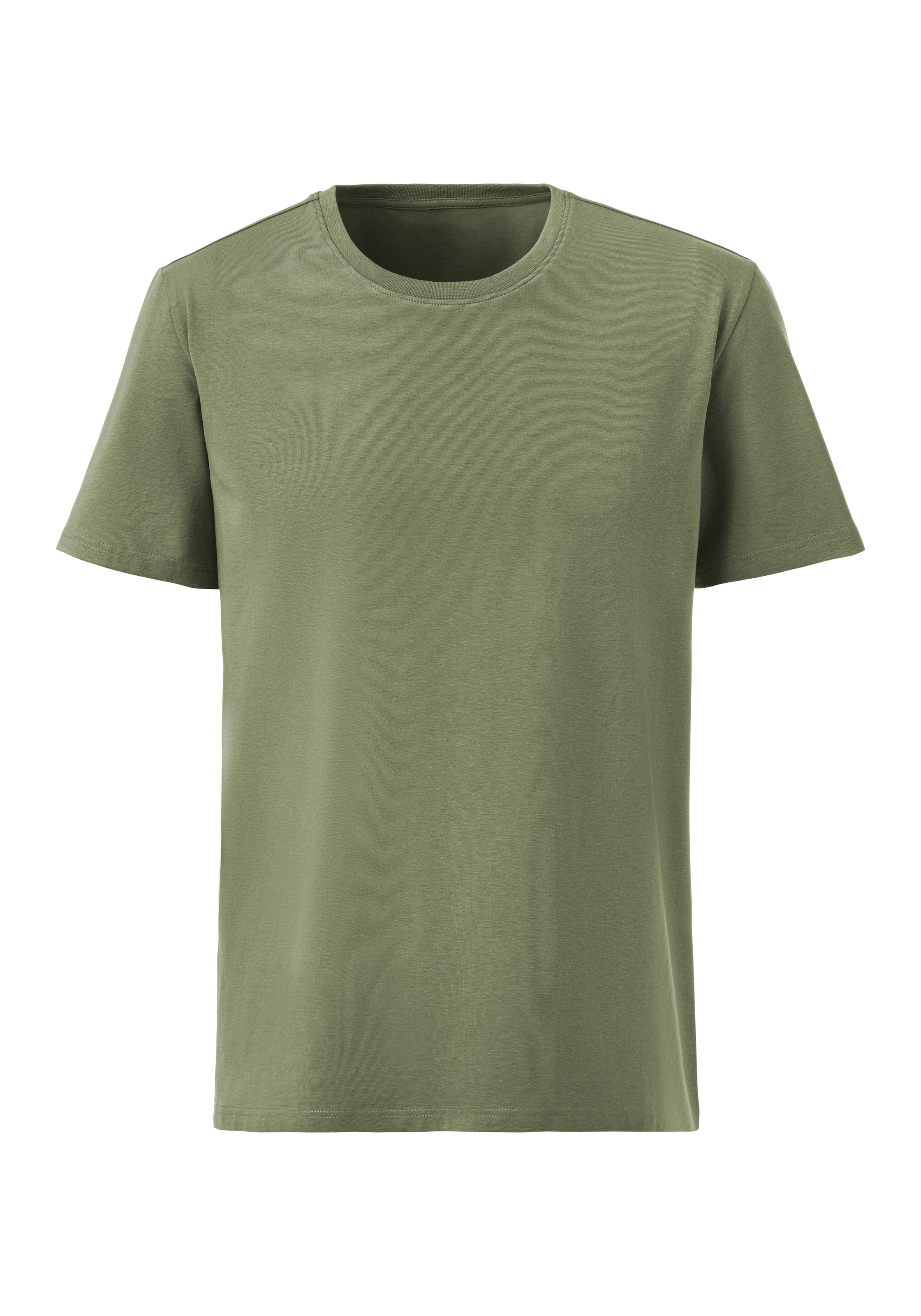 John Devin T-Shirt, (Packung, 2 tlg., 2er-Pack), aus strukturierter Baumwoll-Qualität - im 2er-Sparpack