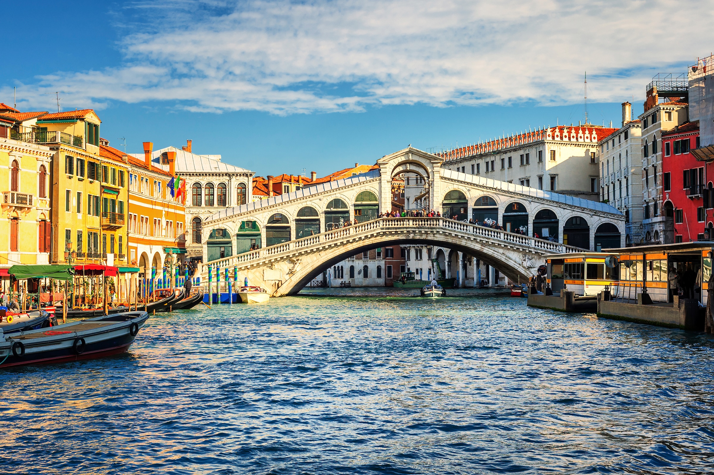 Papermoon Fototapete »Grand Canal and Rialto bridge« glatt