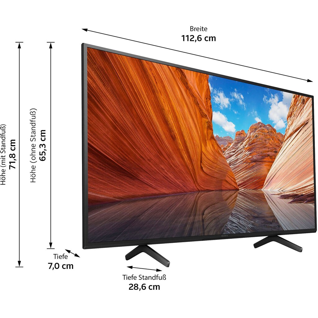 Sony LCD-LED Fernseher »KD-50X81J«, 126 cm/50 Zoll, 4K Ultra HD, Smart-TV