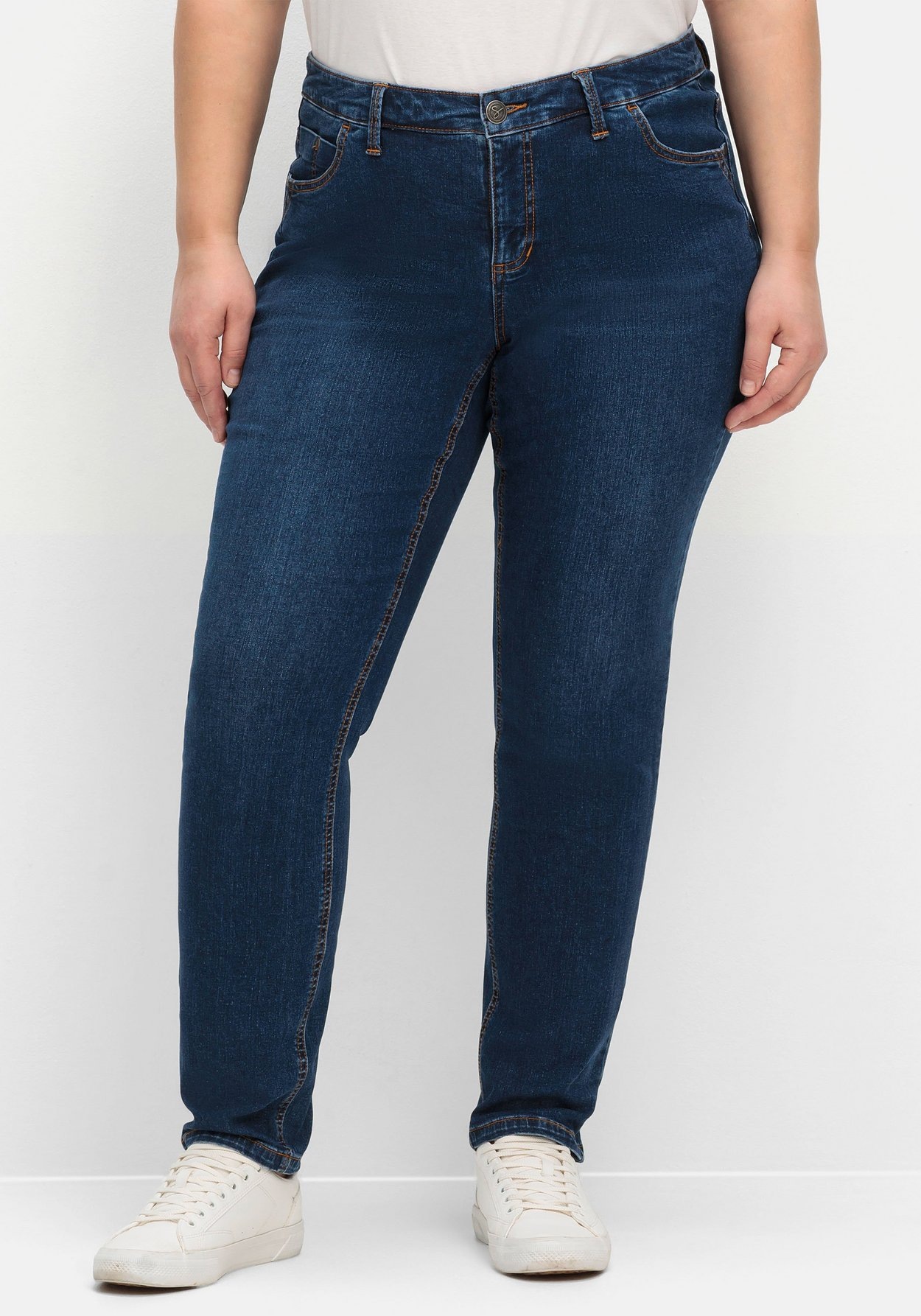 Sheego Stretch-Jeans »Jeans im komfortablen Curvy-Schnitt VERENA«