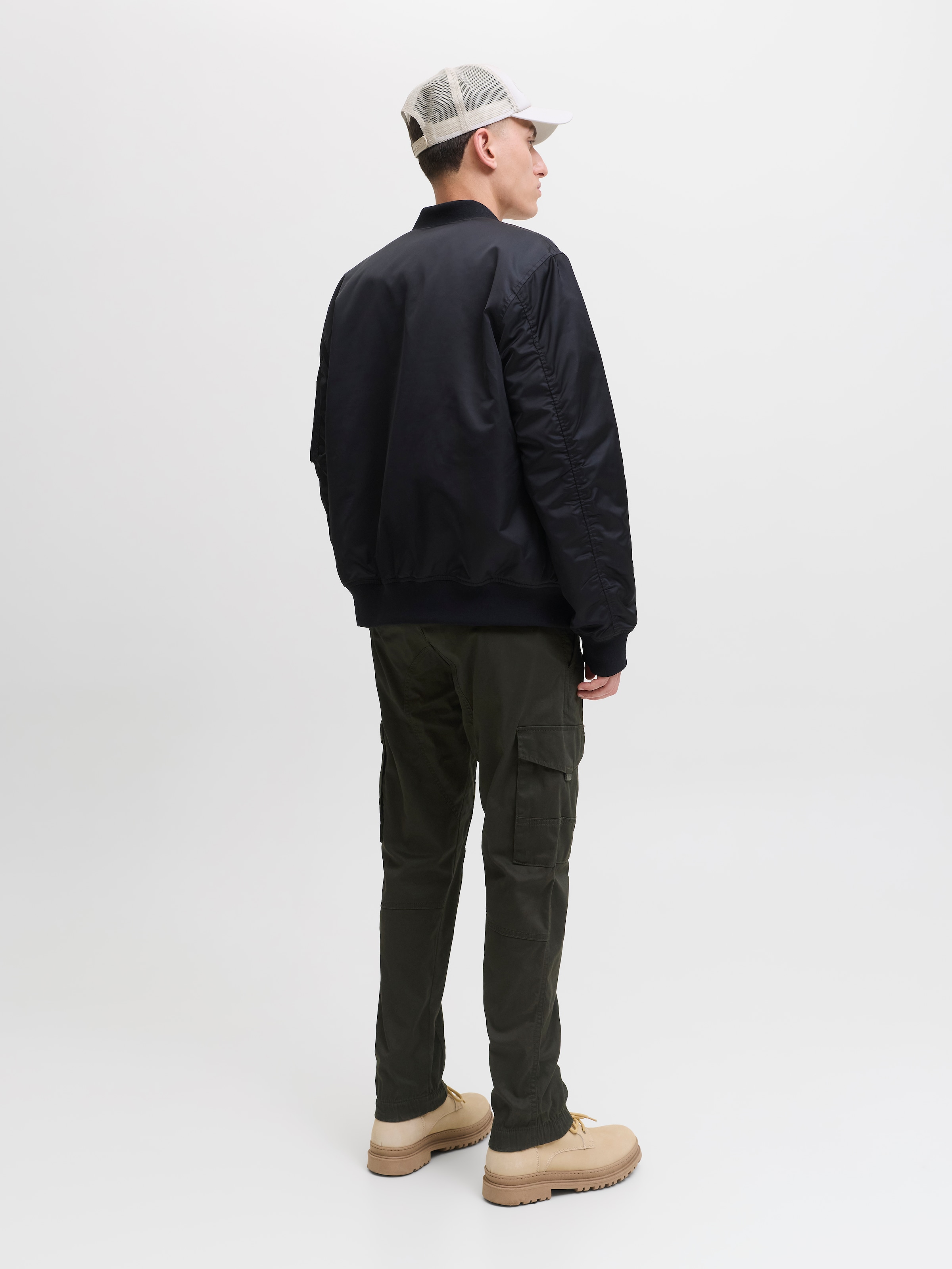 Jack & Jones Cargohose »JPSTPAUL JJFLAKE CARGO NOOS«, mit Beintaschen