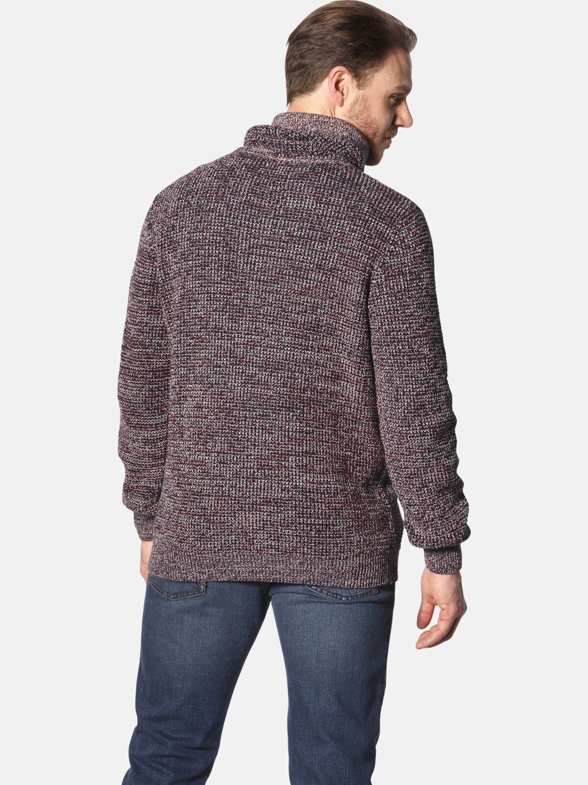 Jan Vanderstorm Schalkragenpullover »Pullover LARNO«