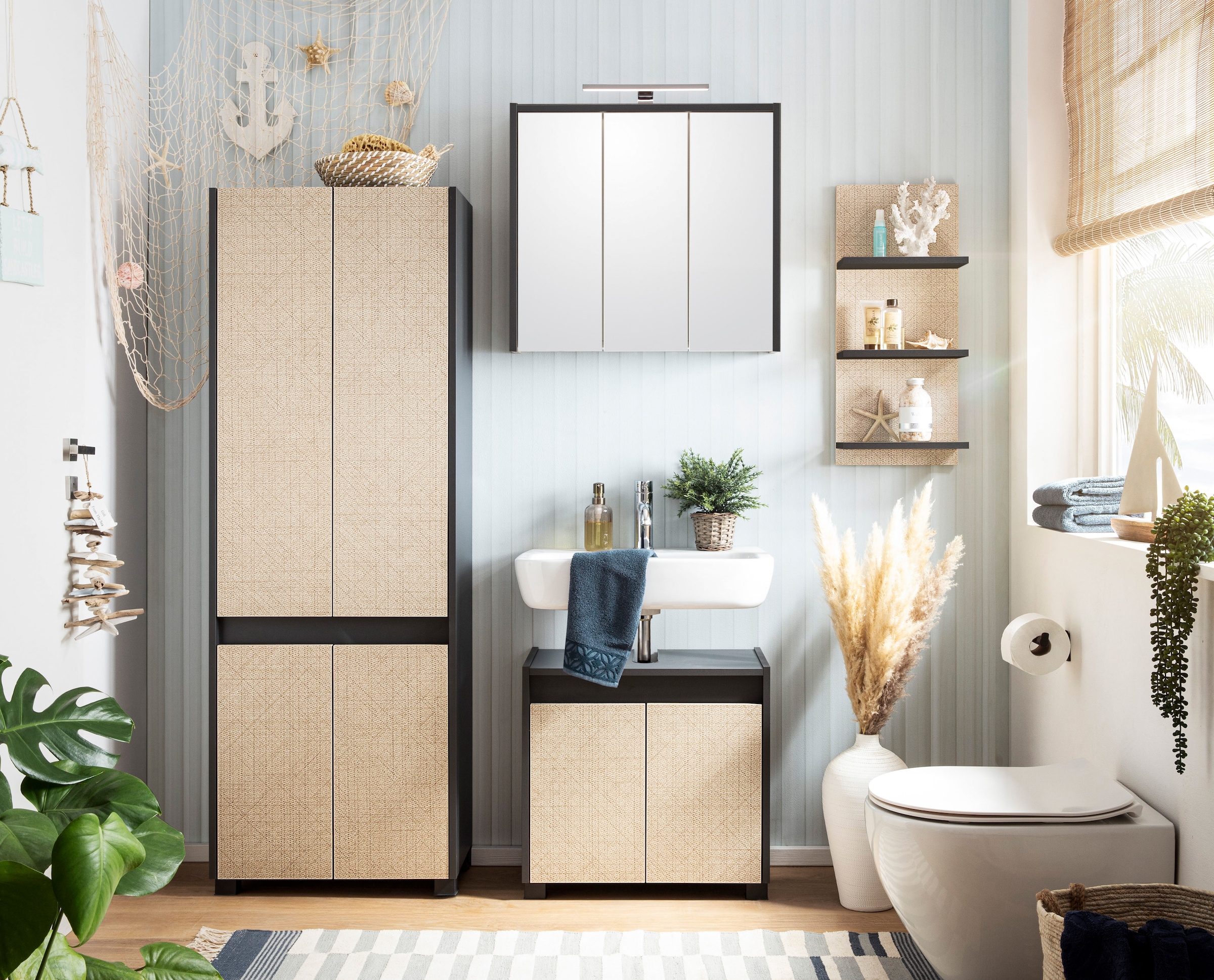 Schildmeyer Hochschrank »Sander, Hochschrank, Made in Germany, B: 56,9 cm« Solide Verarbeitung - Dieses Produkt ist in Deutschland gefertigt