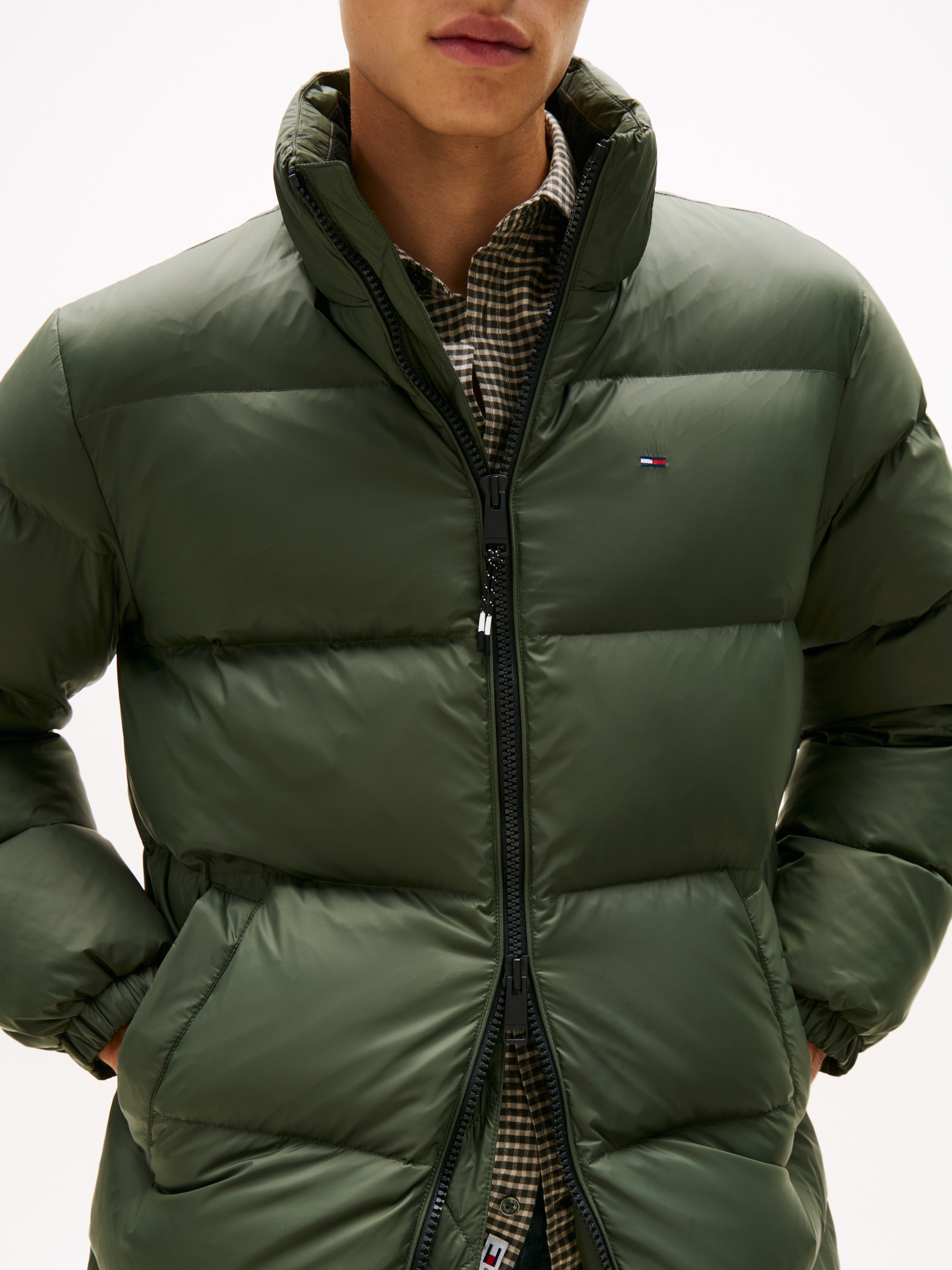Tommy Jeans Parka »TJM ESSENTIAL DOWN« mit Kapuze Daunenjacke, mit Kapuze