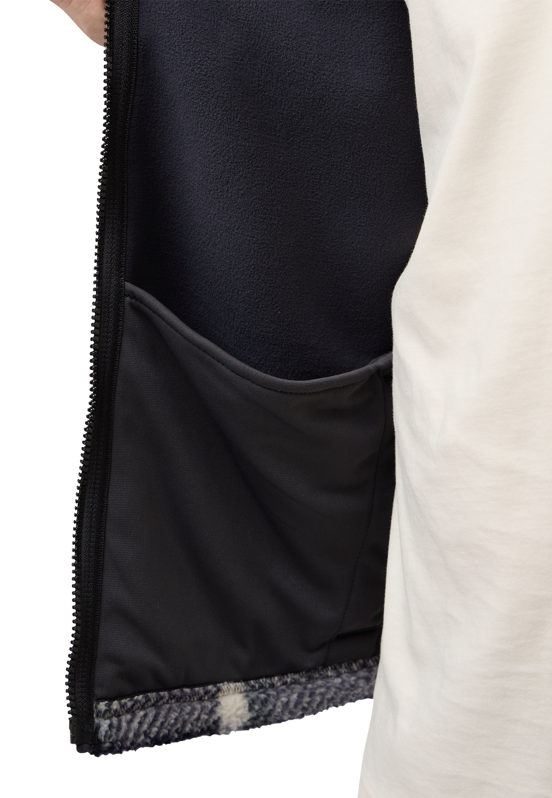 Jack Wolfskin Fleecejacke »FELSLICHT CHECK JACKET«