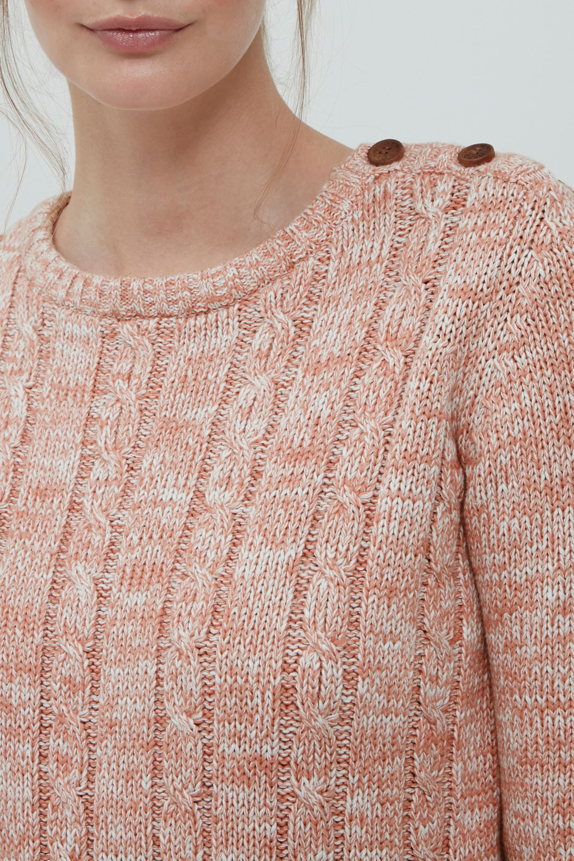 OXMO Strickfleece-Pullover »Strickpullover OXPhia«
