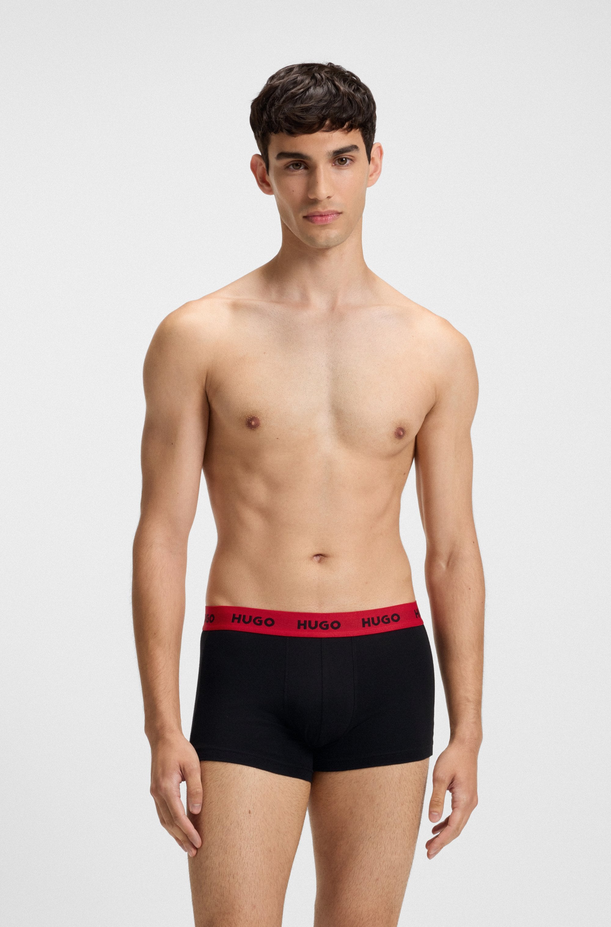 HUGO Underwear Trunk »TRUNK TRIPLET PACK« Packung, 3er Pack, 