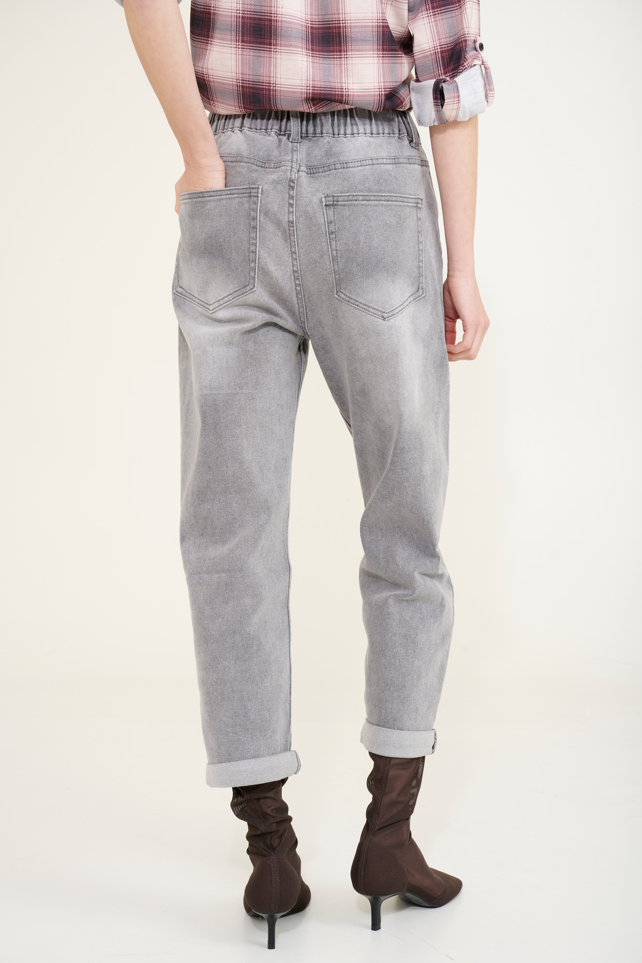 HaILY’S High-waist-Jeans »LG HW C JN Mirell« mit Gummizug am Bund