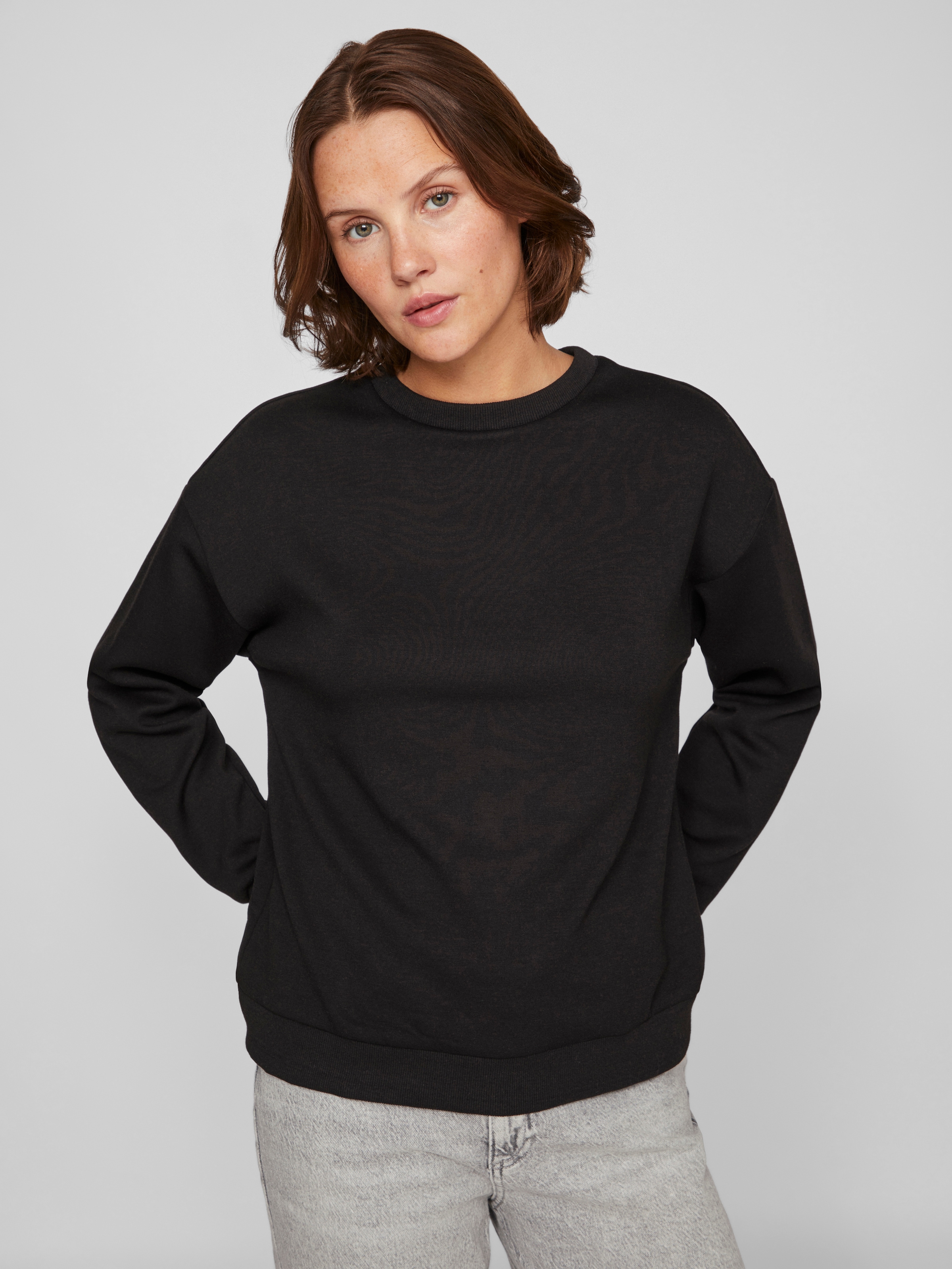 Vila Sweatshirt »VISANDY L/S SWEAT TOP - NOOS«
