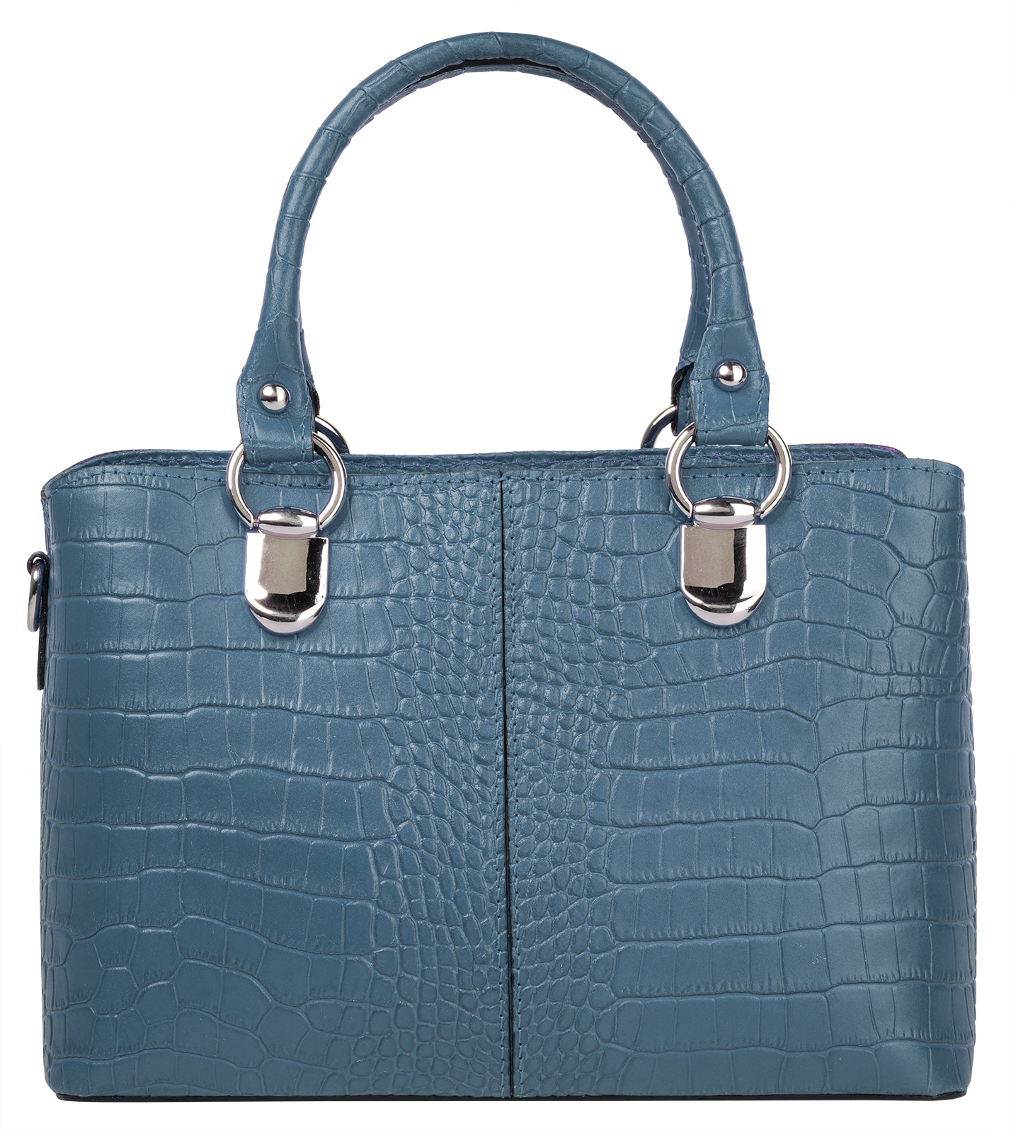 Cluty Umhängetasche echt Leder, Made in Italy