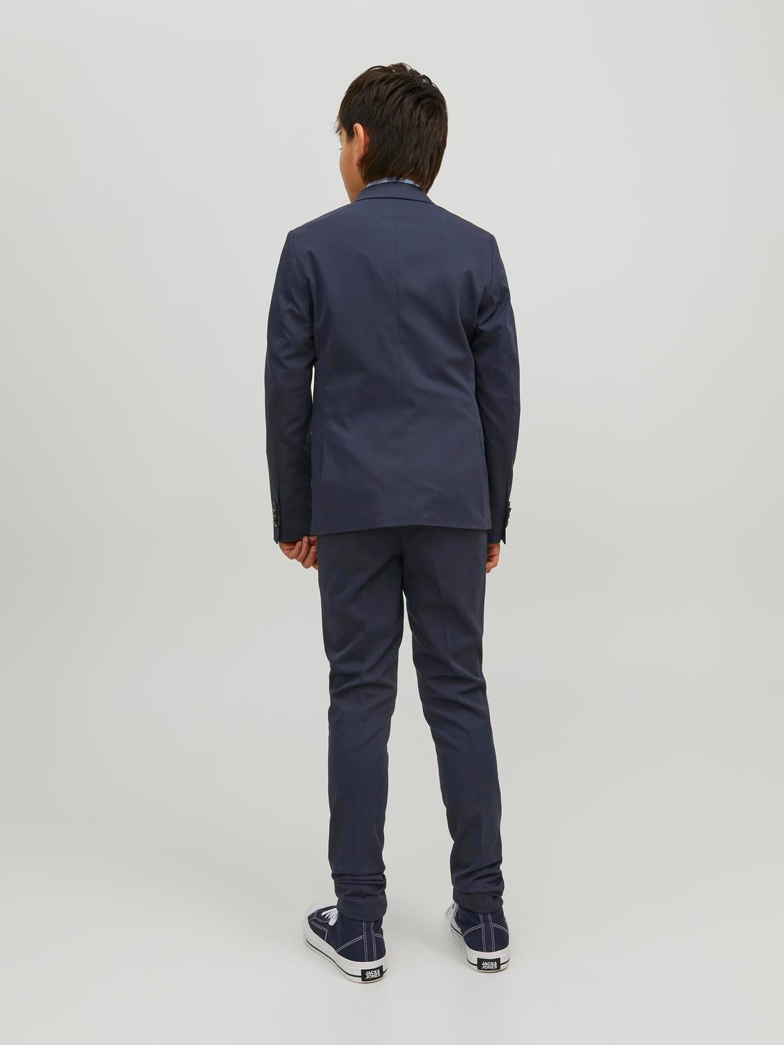 Jack & Jones Junior Sakko »JPRSOLAR stylisch, elastisch, pflegeleicht« unifarben, modisch, slim fit, Reverskragen