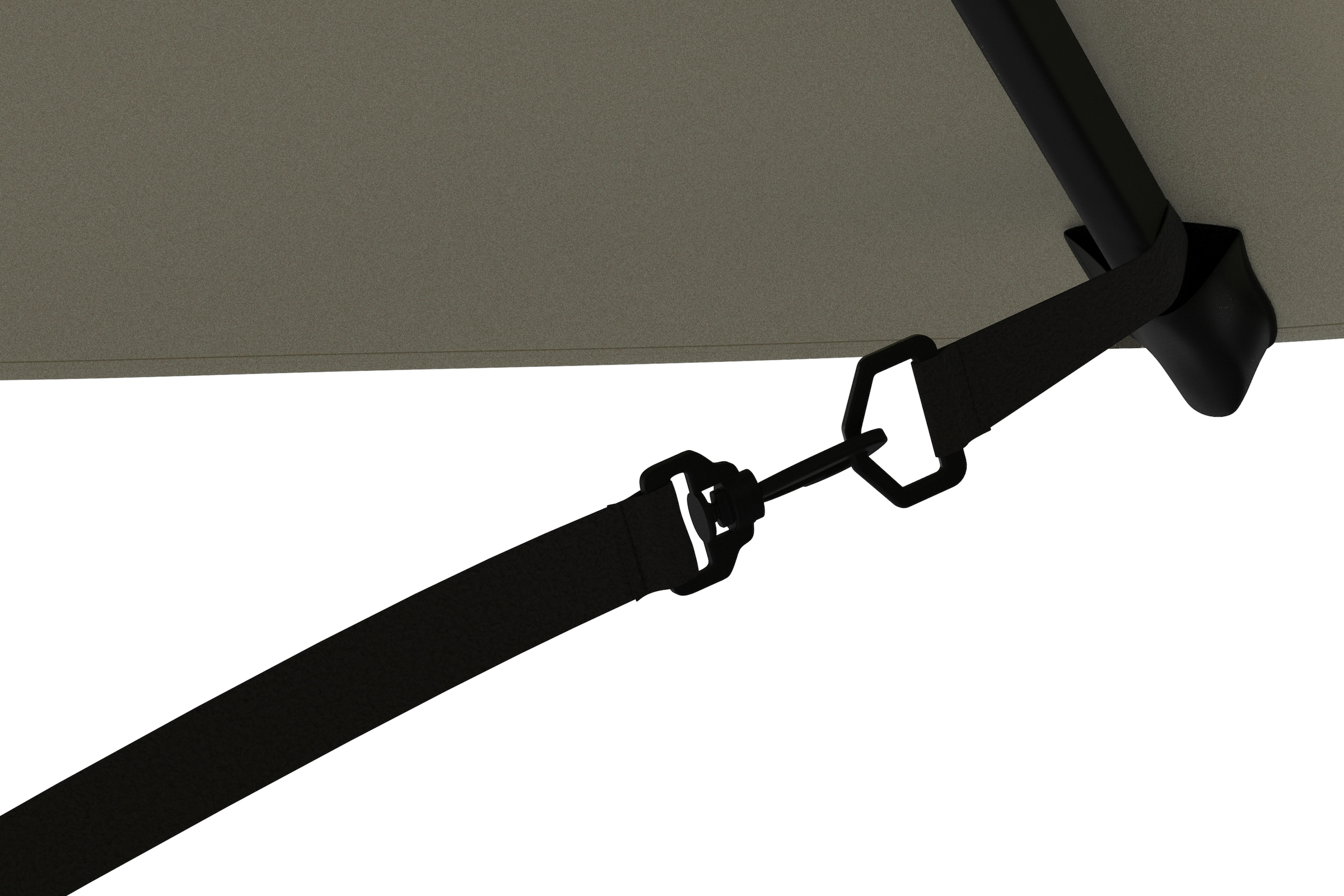 KONIFERA Ampelschirm »»Elba« Twin in anthrazit oder creme erhältlich« BxLxH: 455x263x237 cm, um 360° drehbar