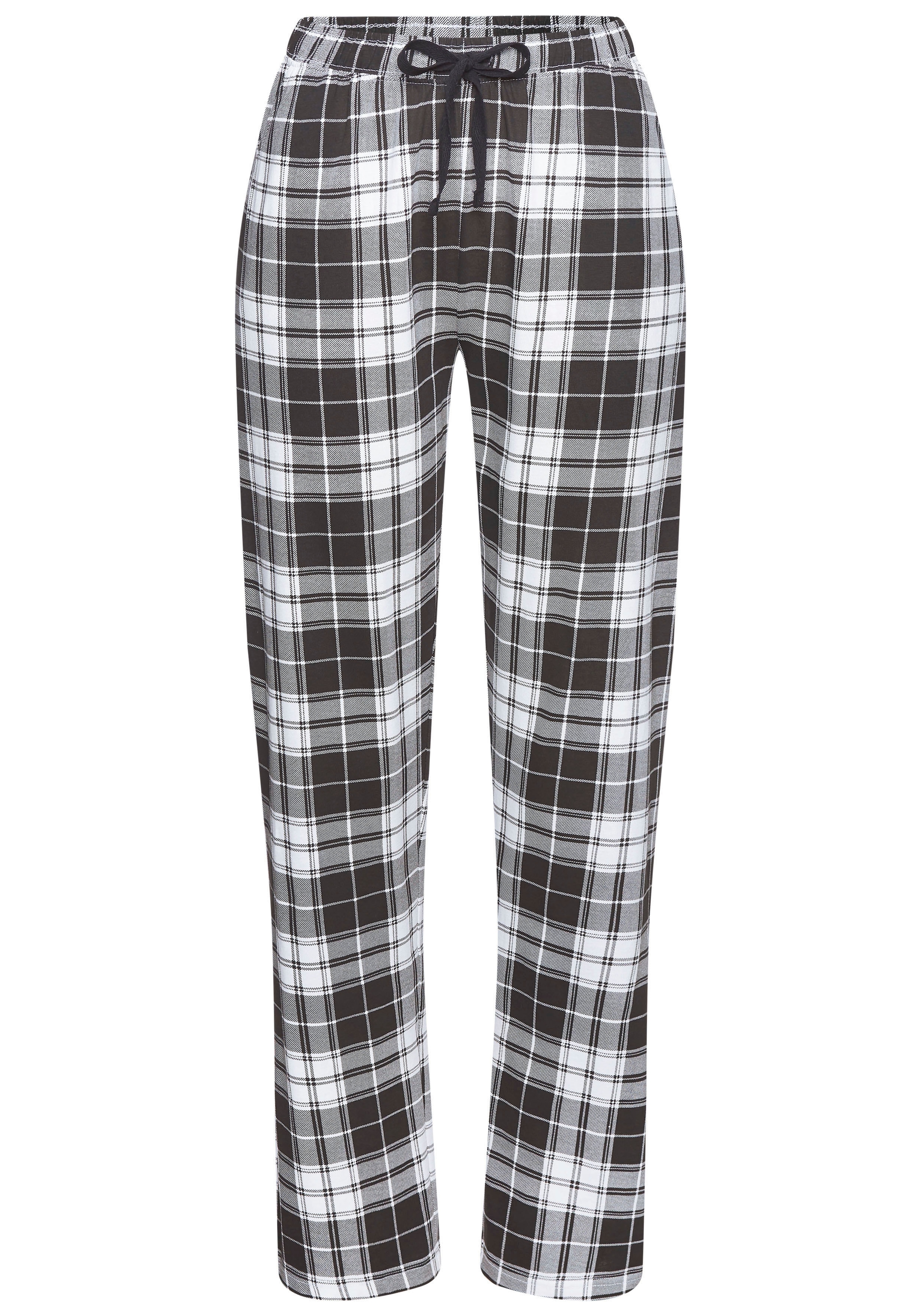 Vivance Dreams Pyjamahose  Mit Streifen und Karos