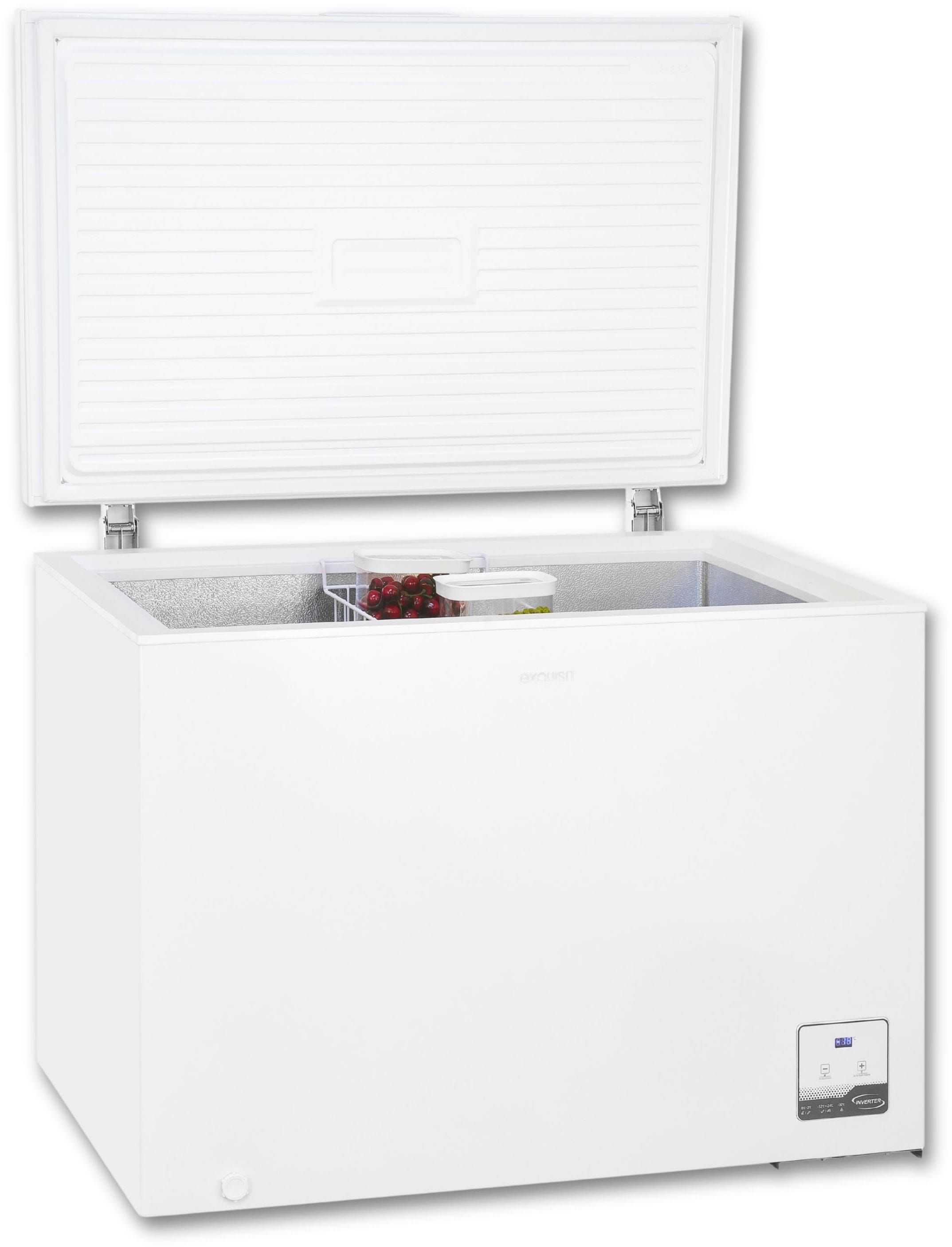 exquisit Gefriertruhe »GT300-050C weiss«, 83,5 cm hoch, 105,5 cm breit