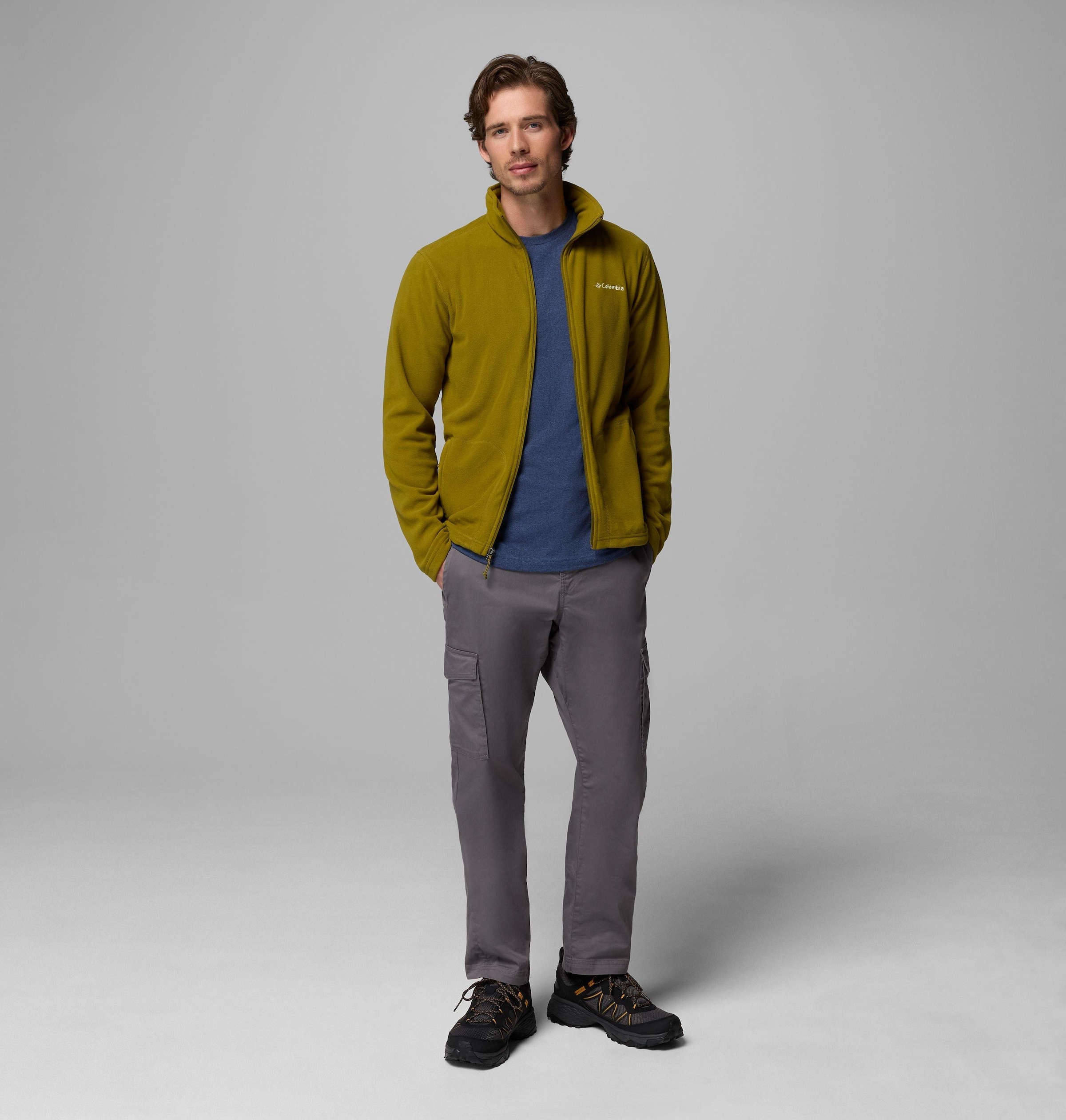 Columbia Fleecejacke »Fast Trek™ Light FZ Fleece« leichtes Material, Übergangsjacke, mit kontrastfarbenen Details