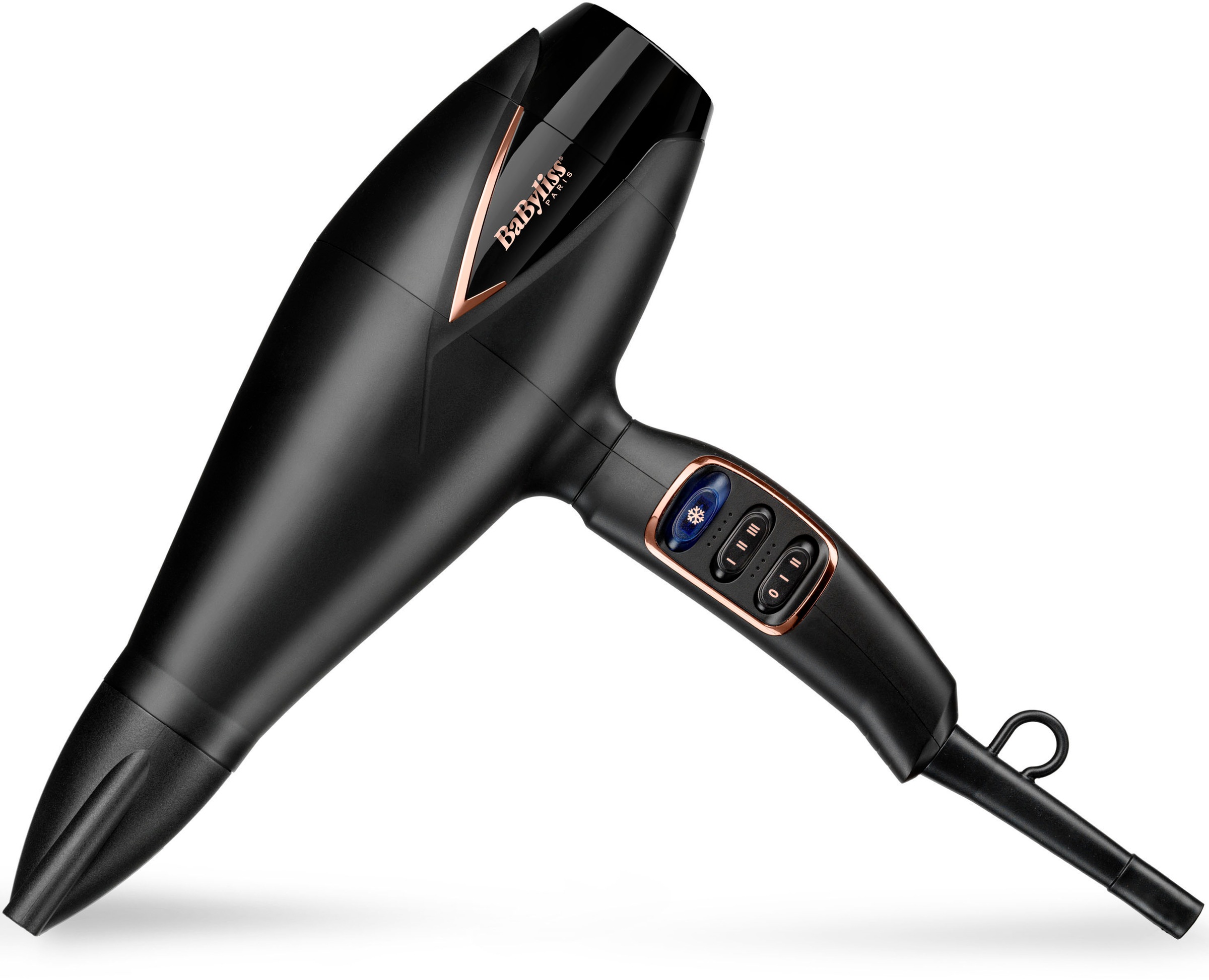 BaByliss Ionic-Haartrockner »D665E Salon Air Brilliance«, 2200 W, 2 Aufsätze, mit digitalem Motor