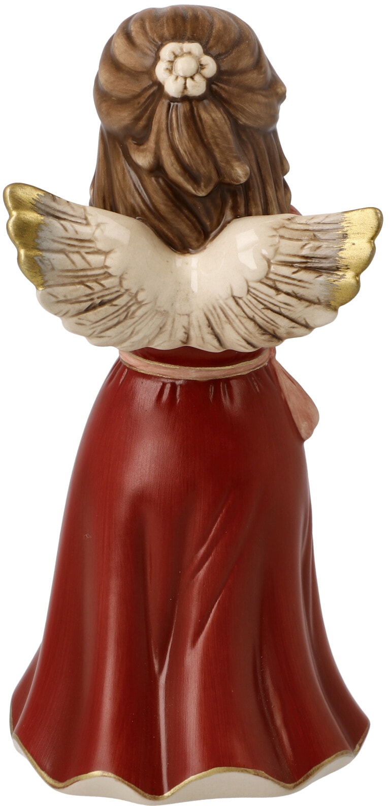 Engelfigur - Weihnachtsdeko Engel bestellen bequem Goebel Dir rot«, Steingut, Wünsch »Himmelsboten, Was