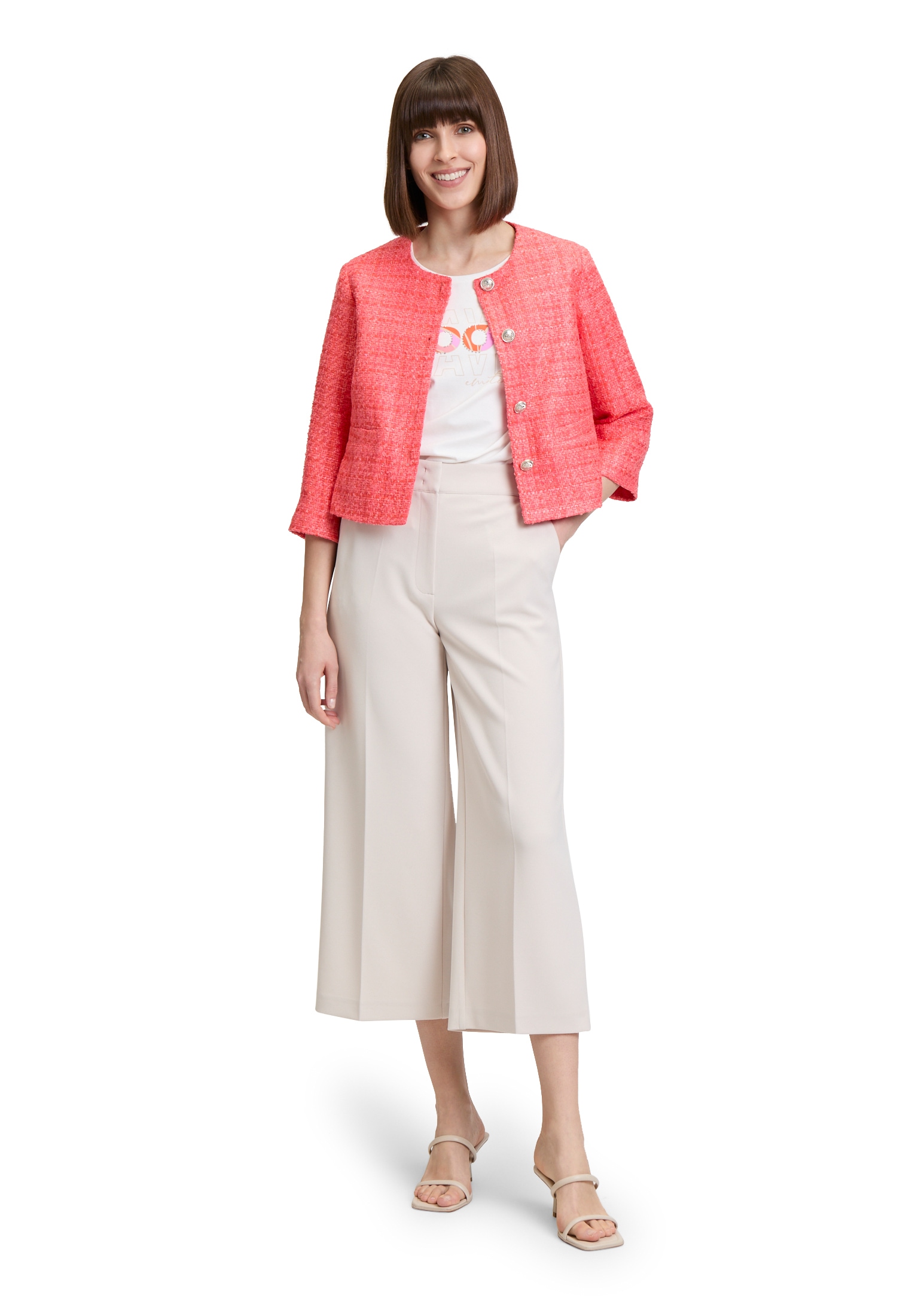 Betty Barclay Jackenblazer »Blazer-Jacke mit Fransen«