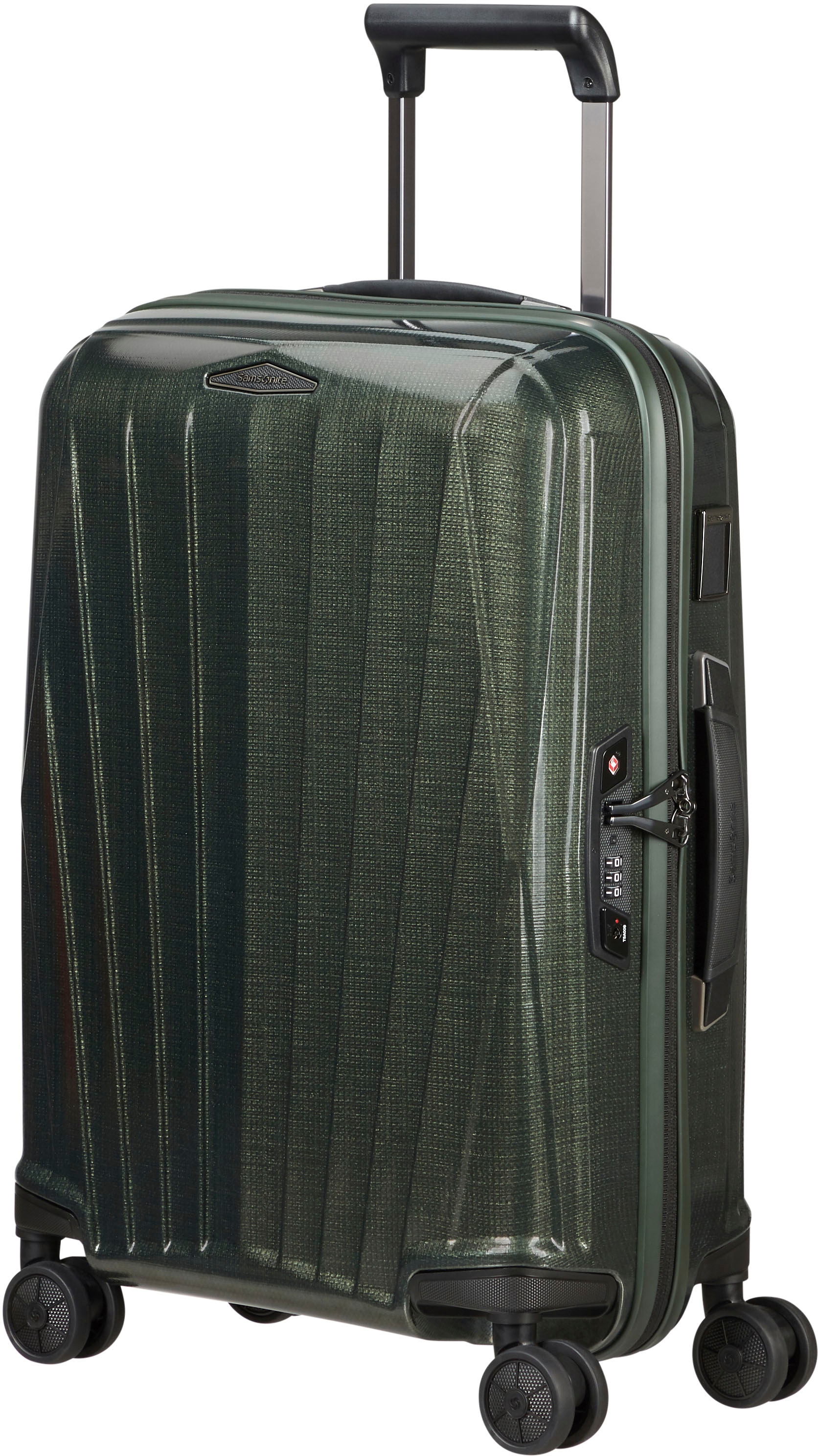 Samsonite Hartschalen-Trolley »MAJOR-LITE, verschiedene Größen und Farben« 37 4 Rollen Reisekoffer Volumenerweiterung bei S Reisegepäck Made in Europe