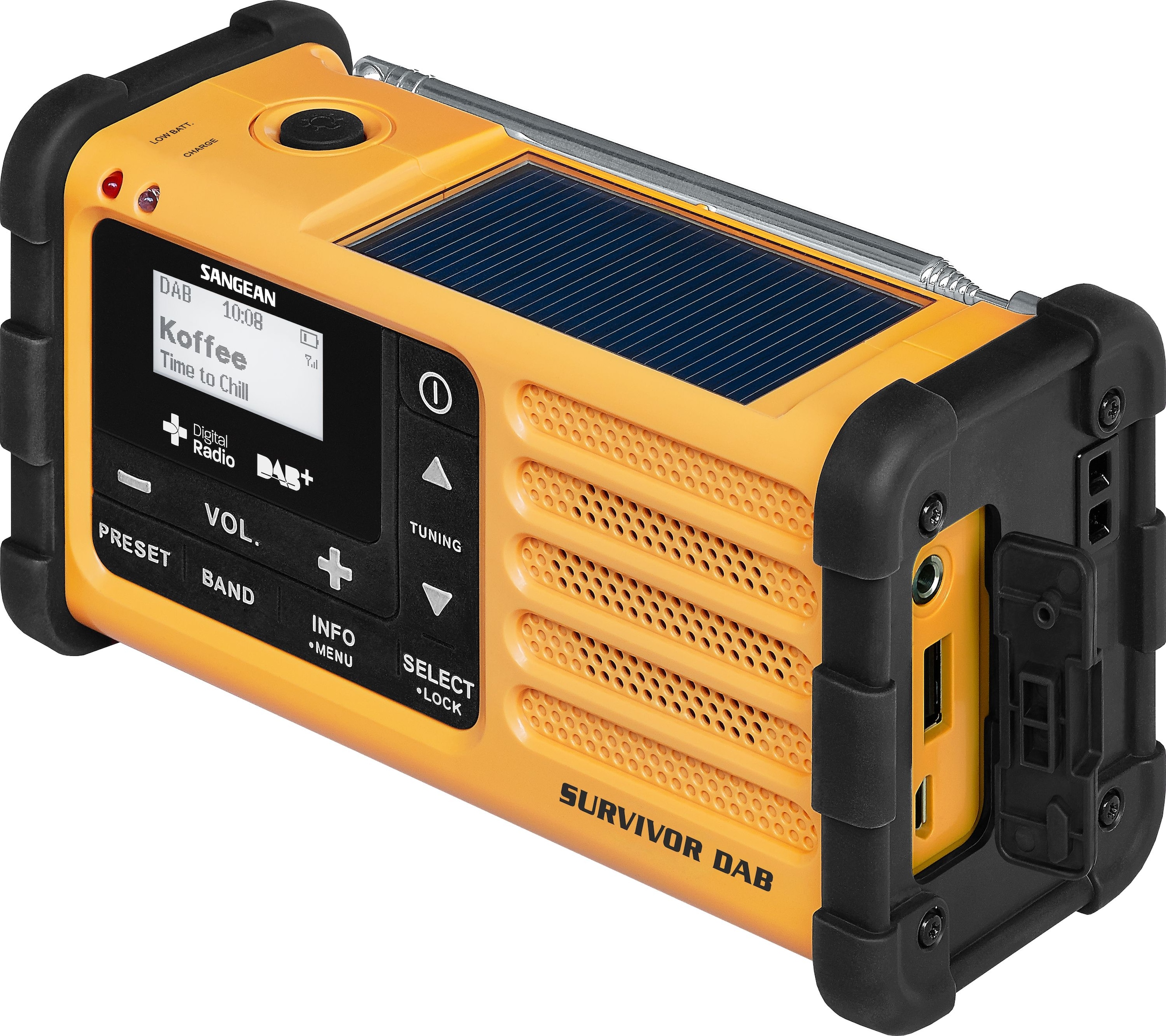 Sangean Notfallradio »MMR-88DAB«, (FM-Tuner mit RDS-Digitalradio (DAB+)