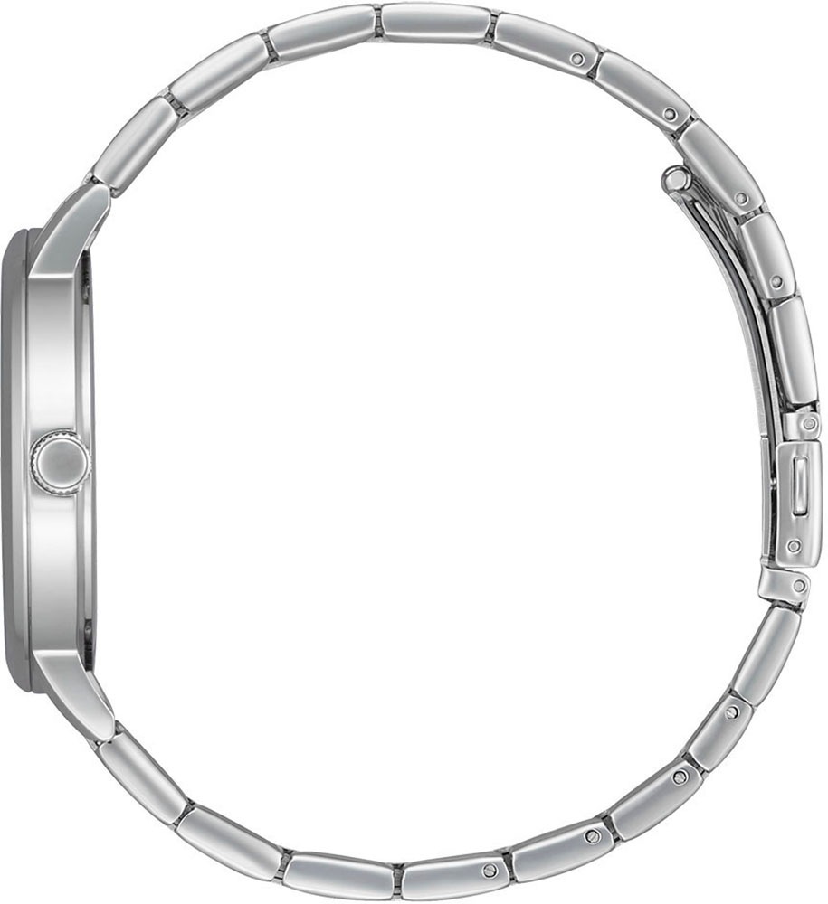 Citizen Quarzuhr, Armbanduhr, Herrenuhr, Edelstahlarmband, Datum