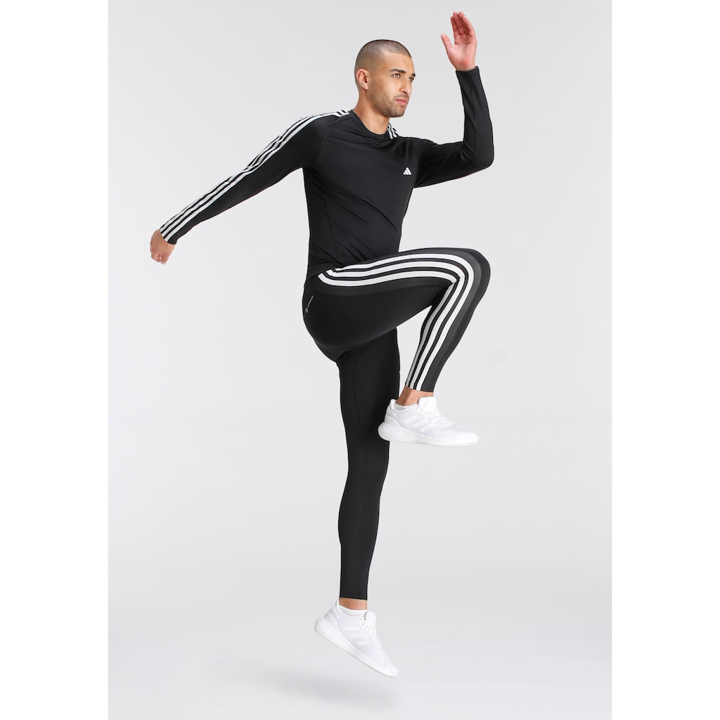 adidas Performance Funktionsshirt »TECHFIT 3STREIFEN TRAINING LONGSLEEVE«