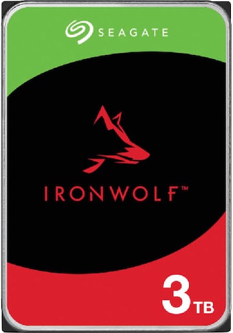 interne HDD-Festplatte »IronWolf 3TB«, 3,5 Zoll, Anschluss SATA III