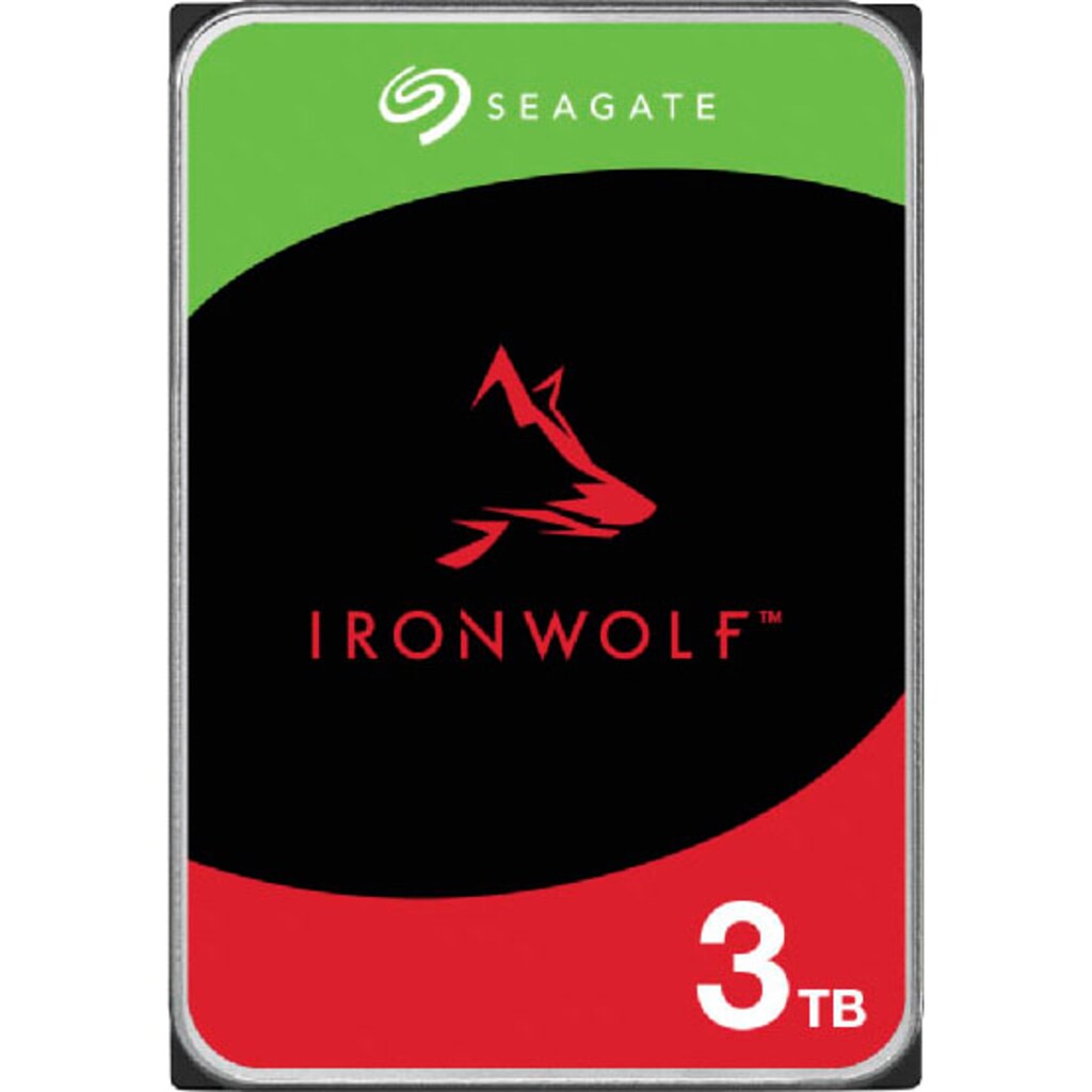 Seagate interne HDD-Festplatte »IronWolf 3TB«, 3,5 Zoll, Anschluss SATA III