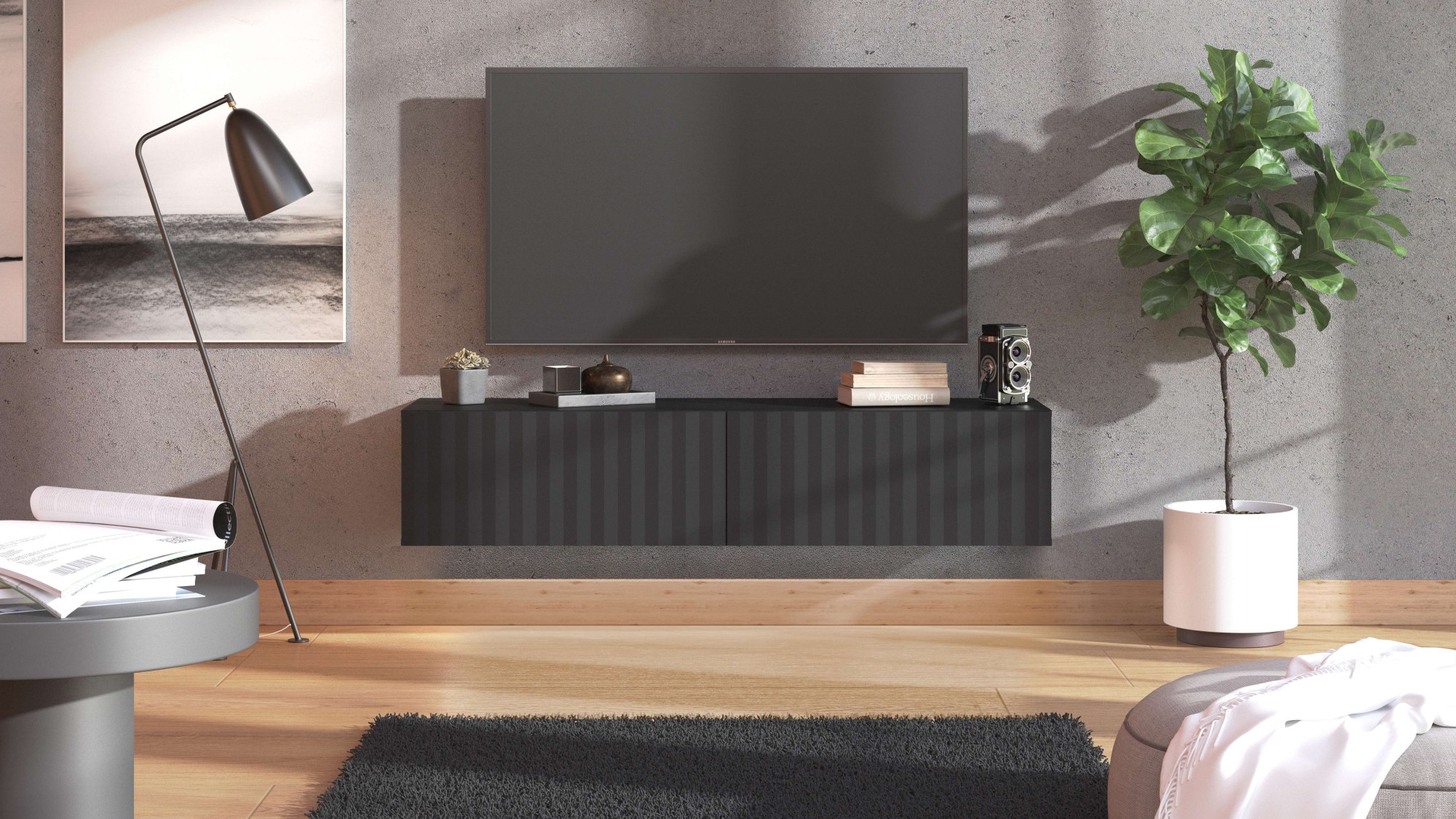 INOSIGN TV-Board »Antibes Lowboard, Breite 192/154 cm, TV-Schrank, TV-Ständer«, Trendfarben,...