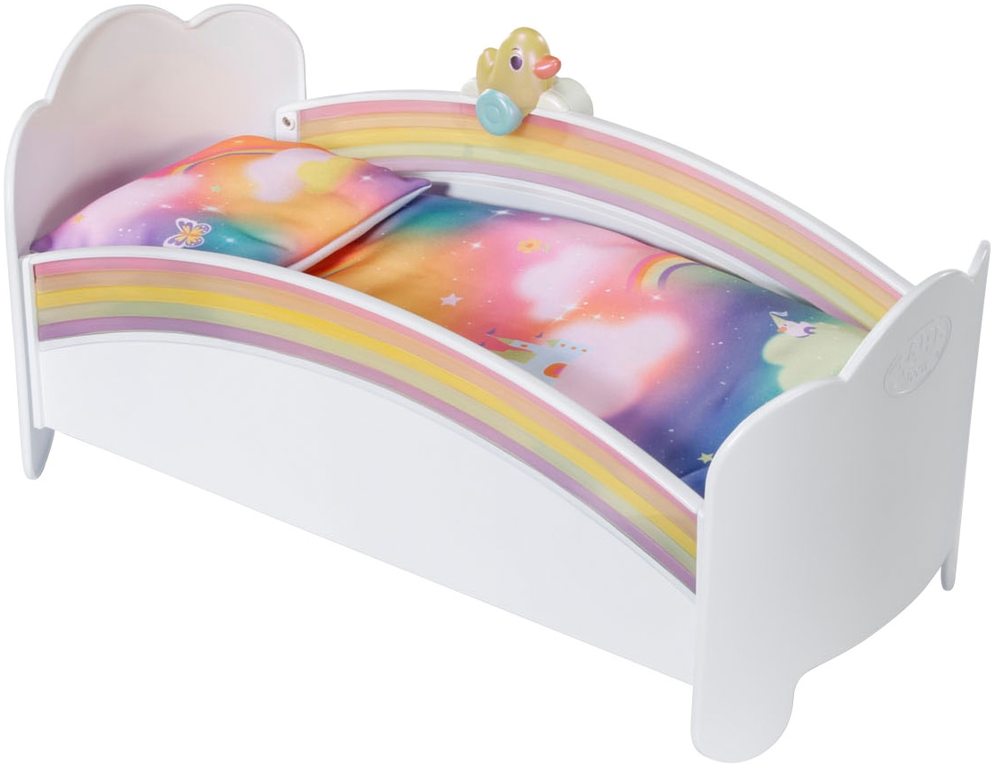 Baby Born Puppenbett »Regenbogen«, mit Licht- und Soundeffekt