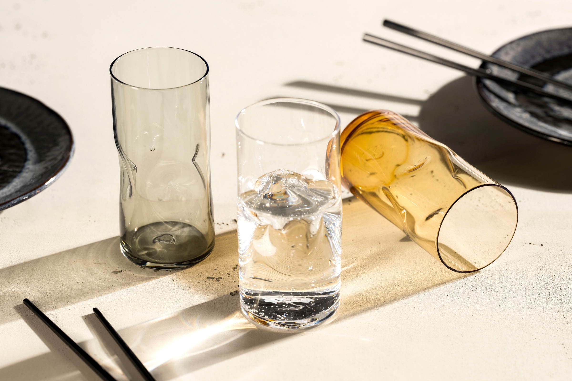 LEONARDO Longdrinkglas »VESUVIO«, (Set, 4 tlg.), 330 ml, 4-teilig