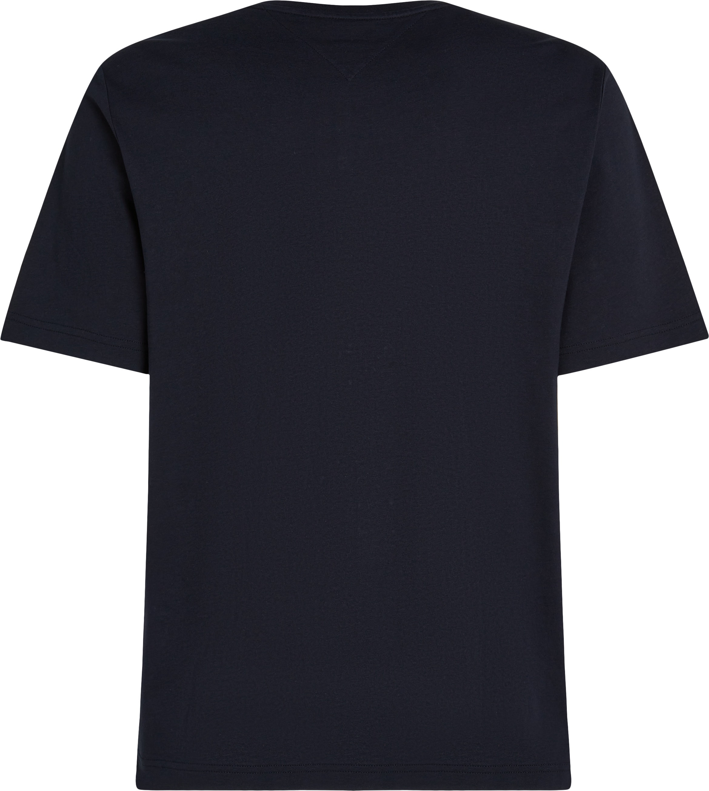 Tommy Hilfiger Big & Tall Rundhalsshirt »BT-HILFIGER CHEST INSERT TEE-B«, in Großen Größen, Logostickerei