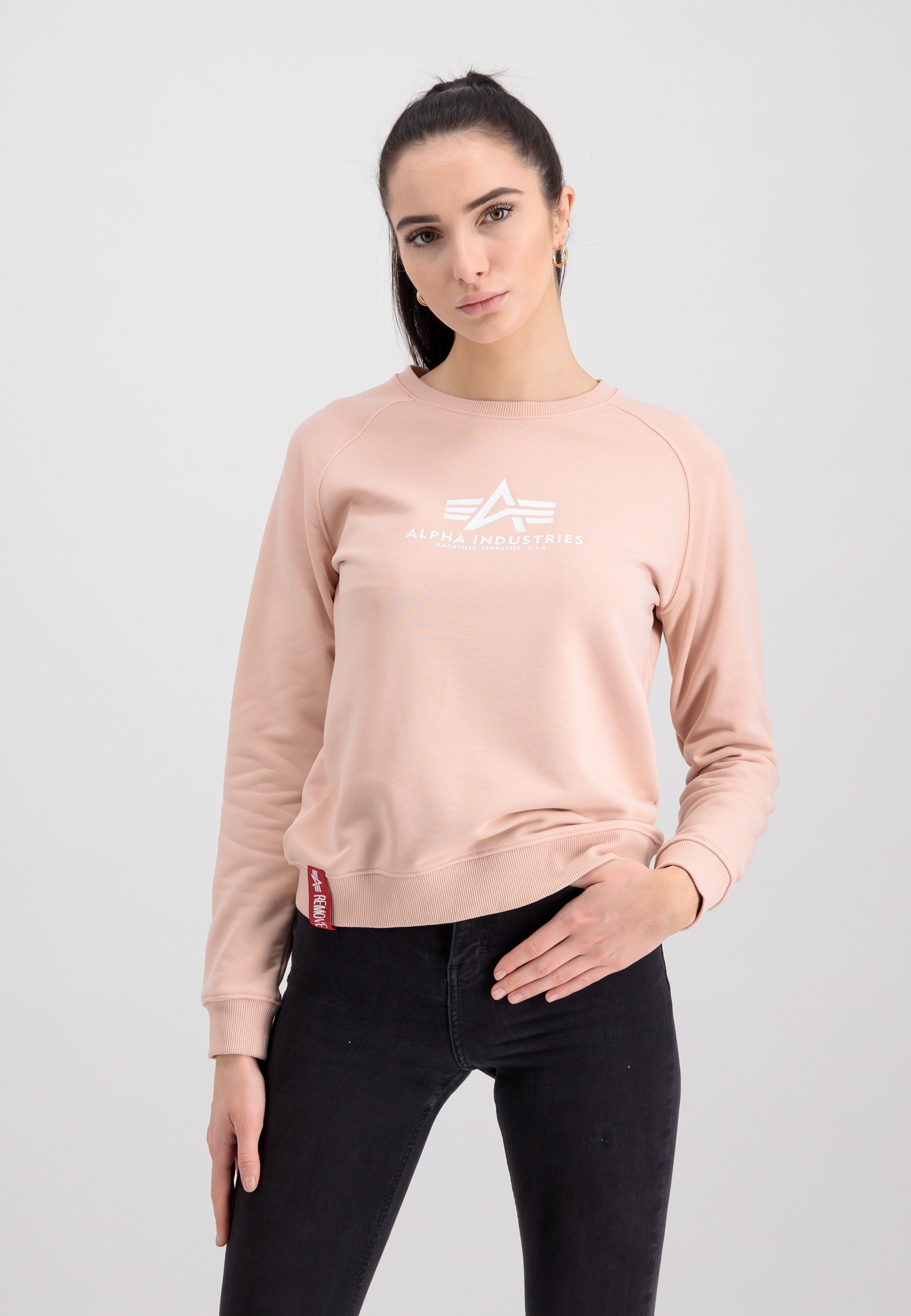 Sweater »ALPHA INDUSTRIES Women - Sweatshirts New Basic Sweater Wmn«