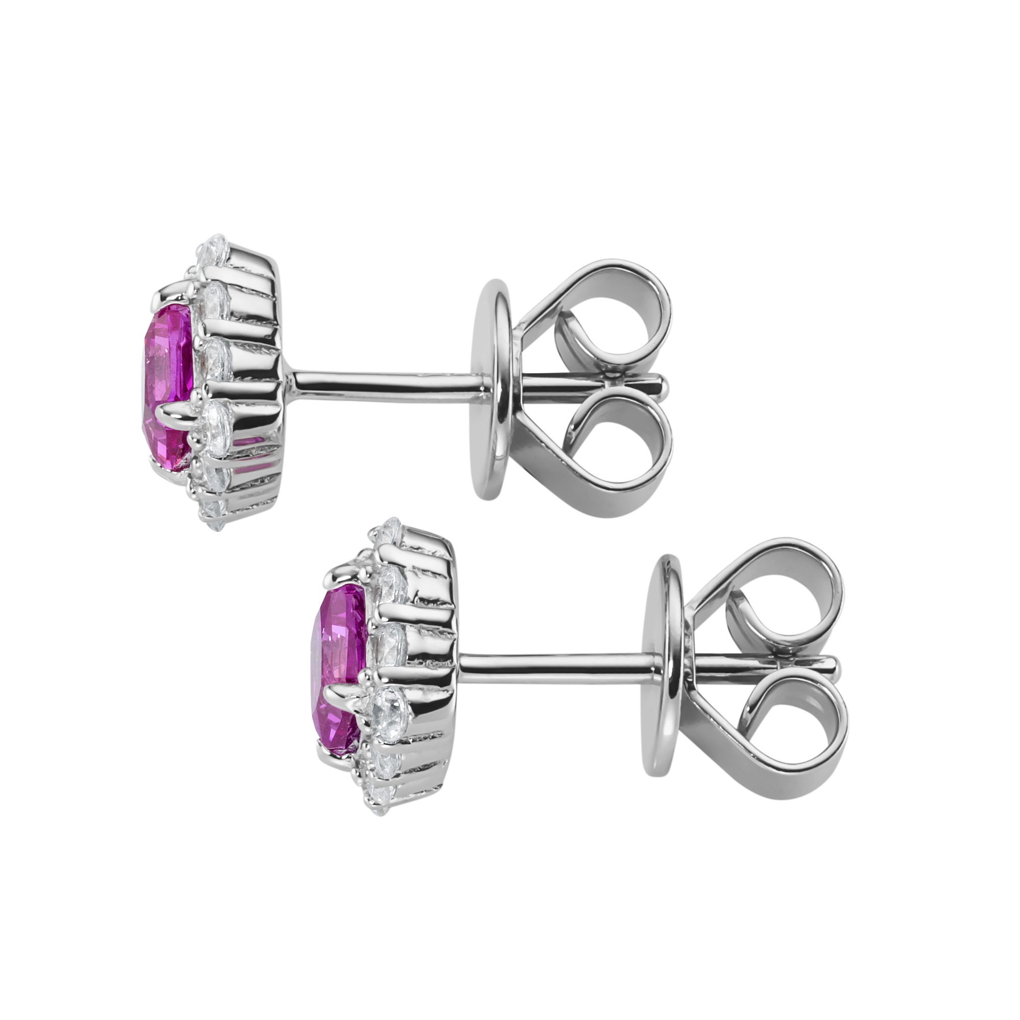 GIORGIO MARTELLO MILANO Paar Ohrstecker »Ohrstecker Ziersteine, Zirkonia weiß, Silber 925«
