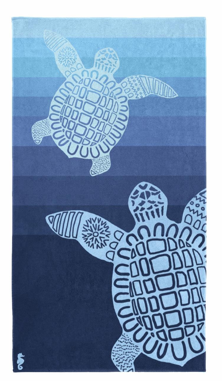 Seahorse Strandtuch »Turtle«, (1 St.), mit Schildkröten Motiv