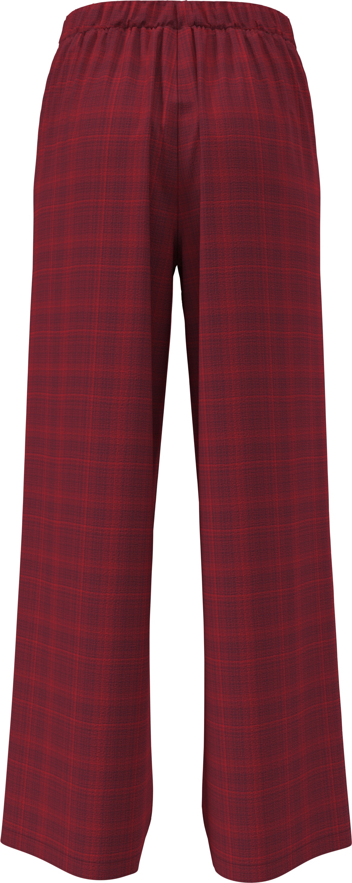 Calvin Klein Underwear Schlafanzug »LS TEE FLANNEL PANT SET« Mit elastischem Bund