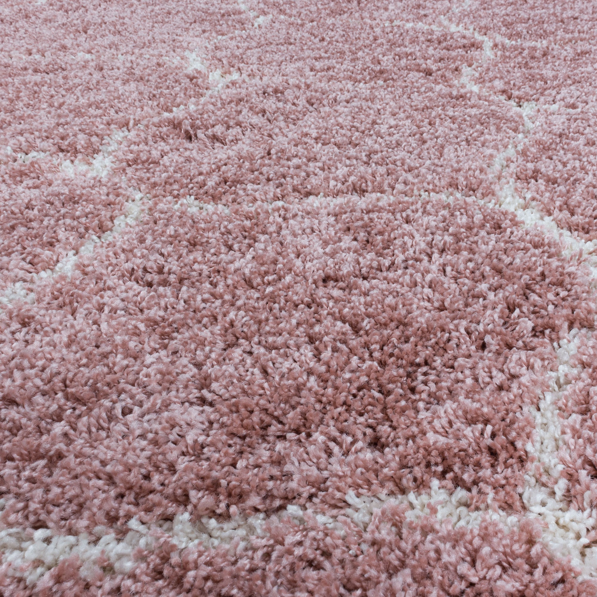 Ayyildiz Teppiche Hochflor-Teppich »SALSA 3201«, rund, 50 mm Höhe, auch rechteckig, Pflegeleicht / Strapazierfähig / Shaggy/ Wohnzimmer