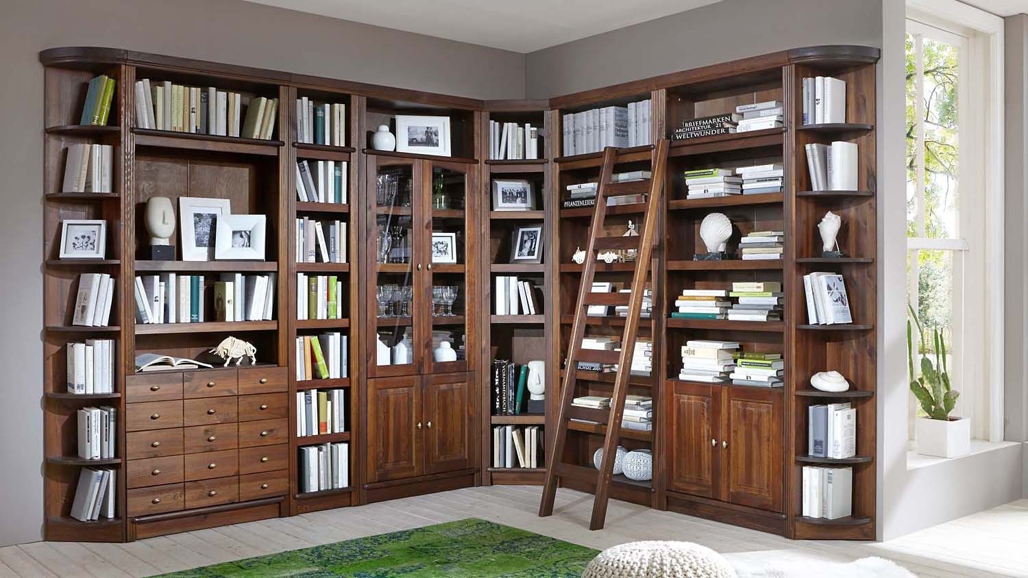 Home affaire Bücherregal »Soeren«, aus massiver Kiefer, in 2 Höhen, Tiefe  29 cm, mit viel Stauraum auf Rechnung kaufen