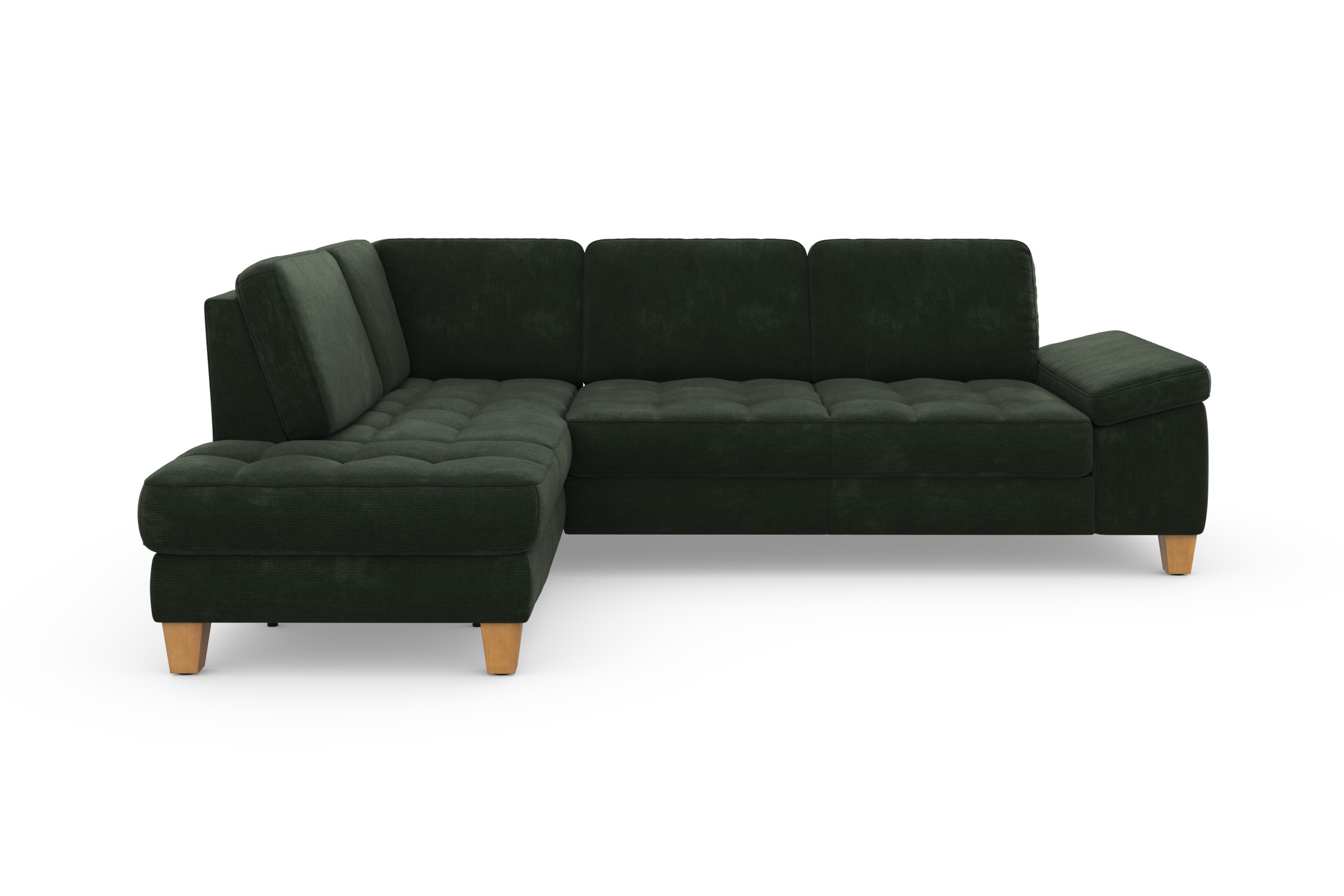 sit&more Ecksofa »Westham L-Form«, mit Ottomane, mit oder ohne Bettfunktion, Bettkasten, Verstellung