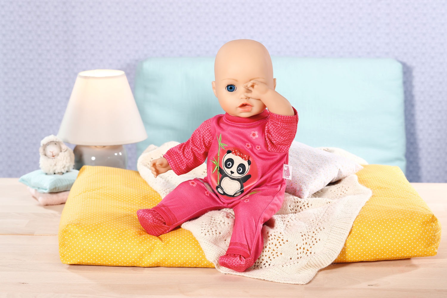 Zapf Creation® Puppenkleidung »Dolly Moda, Strampler mit Panda, 43 cm«