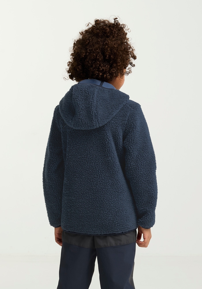 Jack Wolfskin Fleecejacke »MOOMIN ICE CURL K«, mit Kapuze