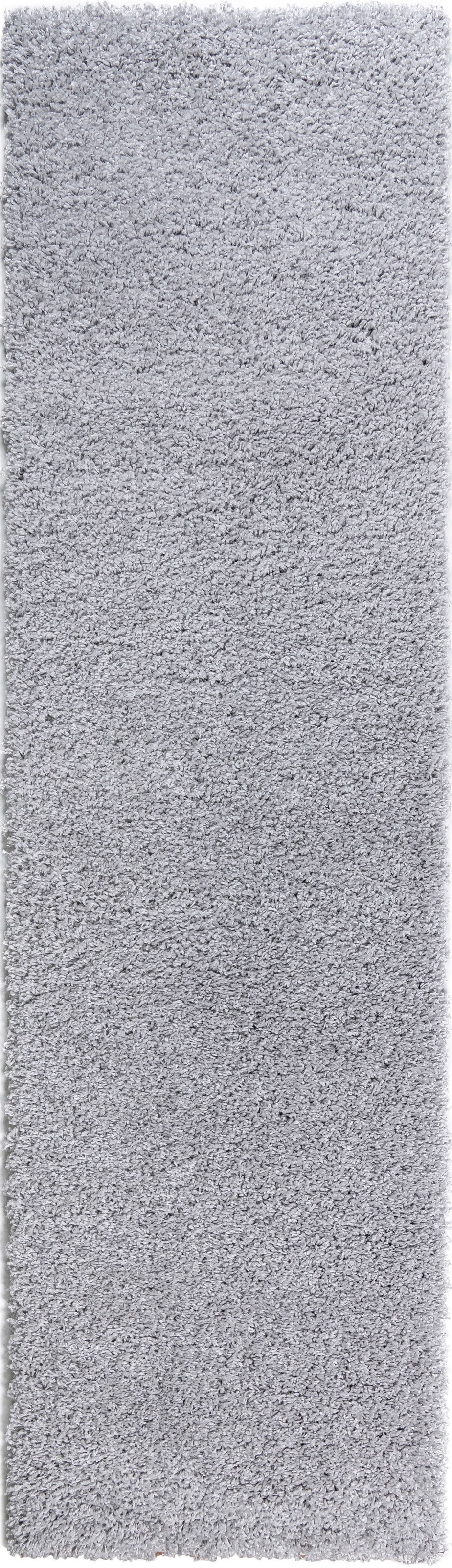 Bruno Banani Läufer »Shaggy Soft«, rechteckig, 30 mm Höhe, Läufer, Brücke, gewebt, Uni-Farben, besonders weich