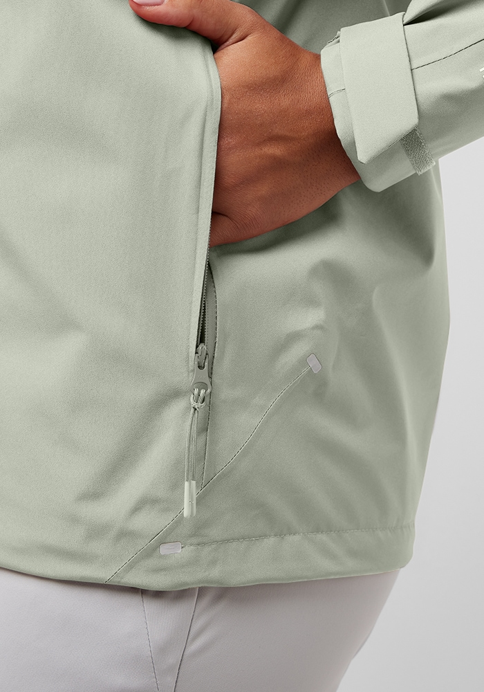 Jack Wolfskin Funktionsjacke »PRELIGHT 2L INS JKT W«, mit Kapuze